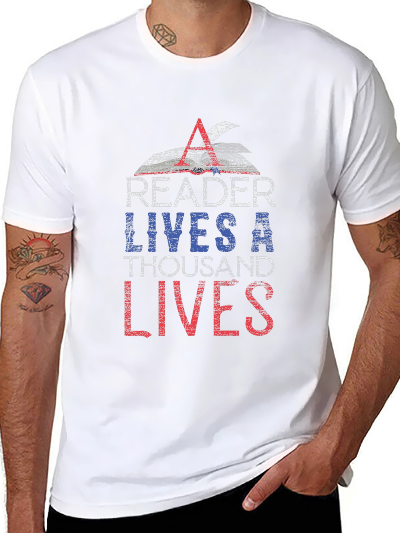 Reader Lives a Thousand Lives T-Shirt
