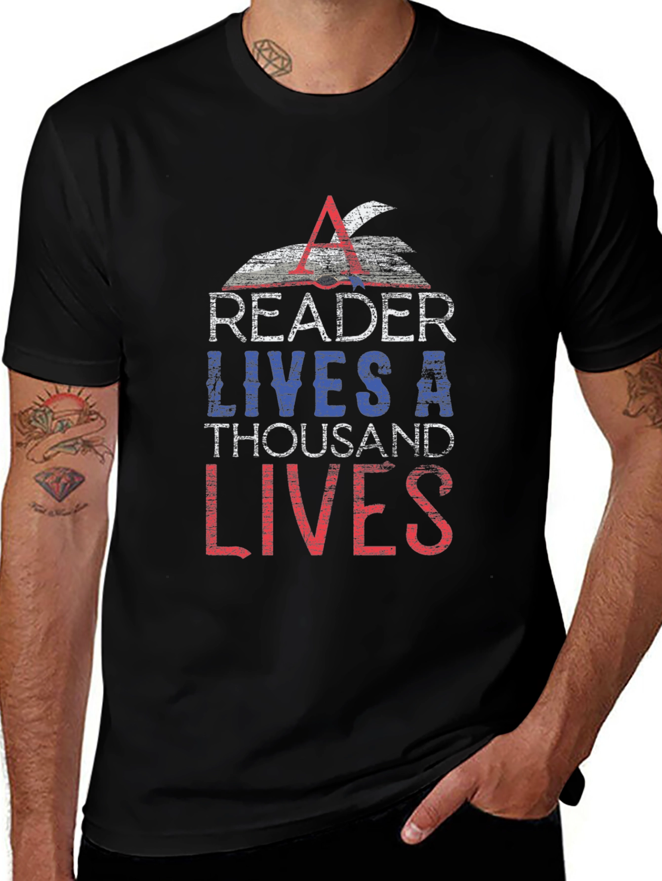 Reader Lives a Thousand Lives T-Shirt