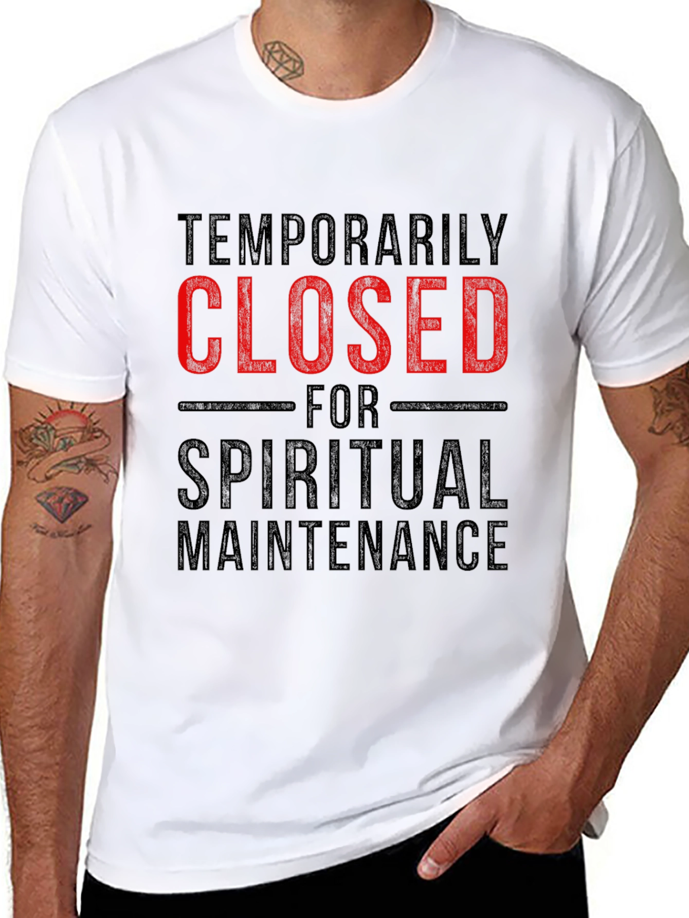 Temporarily Closed Spiritual Maintenance T-Shirt