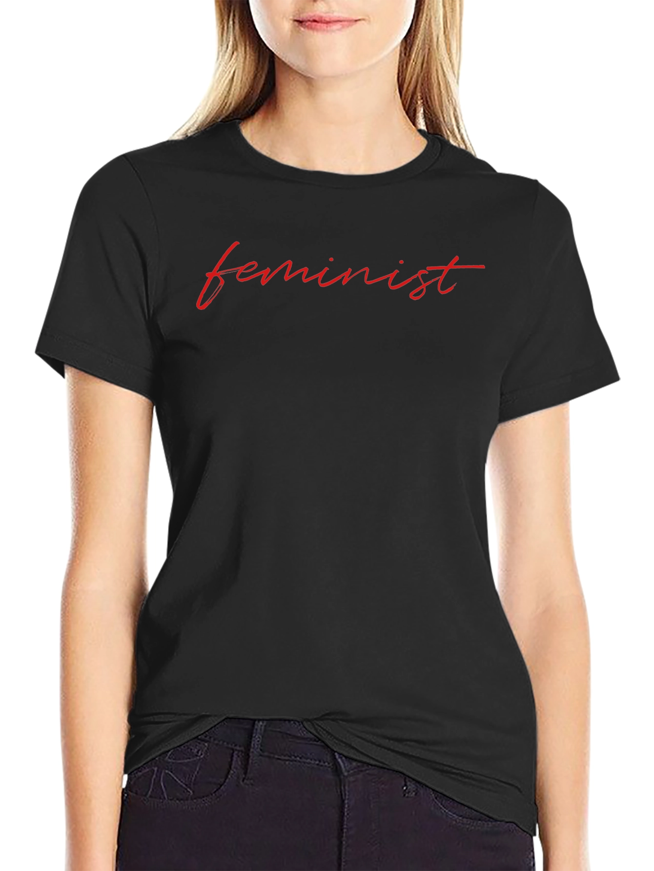 Feminist Slogan Tee - Stylish & Comfortable