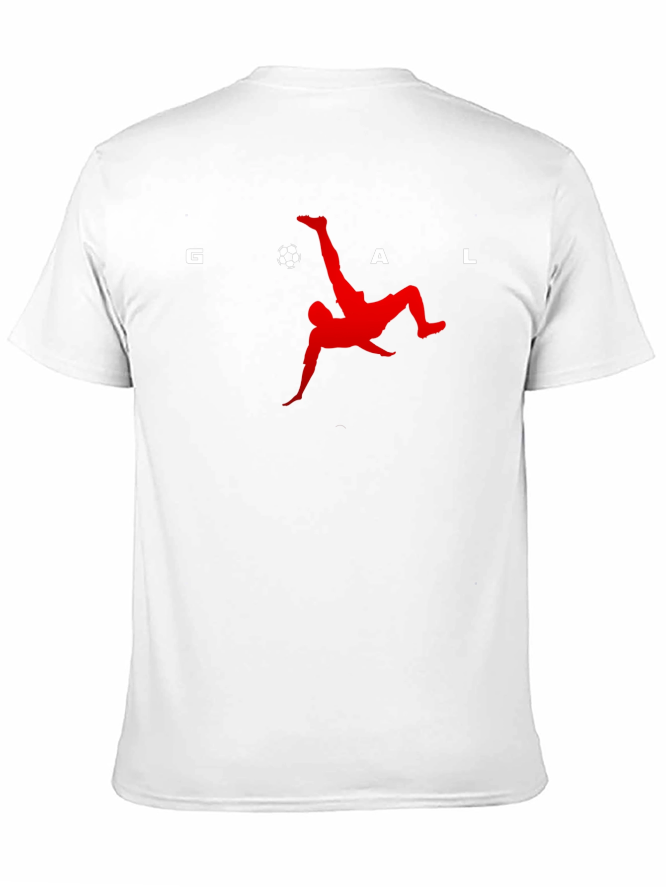 Goal! Soccer Bicycle Kick Graphic Tee - Black