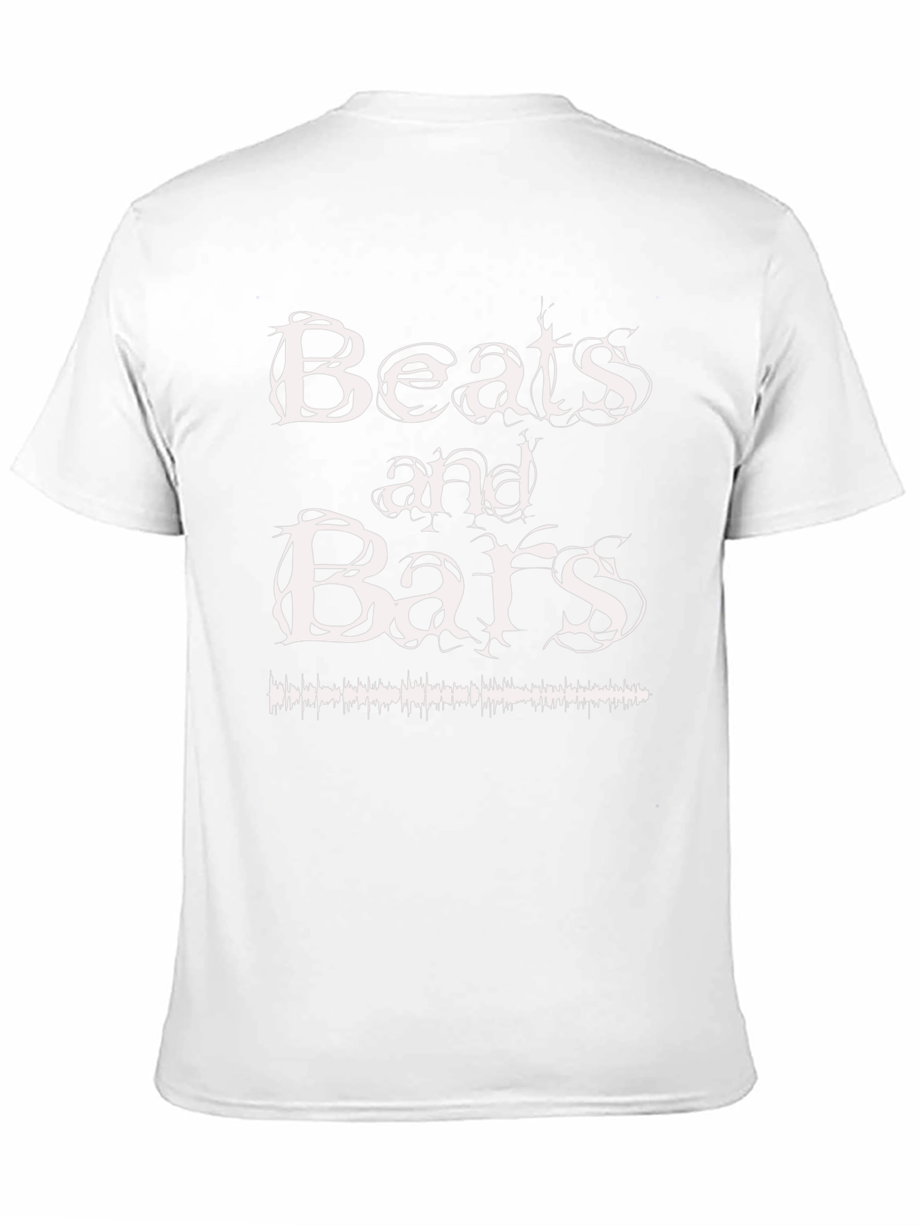 Beats and Bars Graphic T-Shirt - Black Cotton Tee