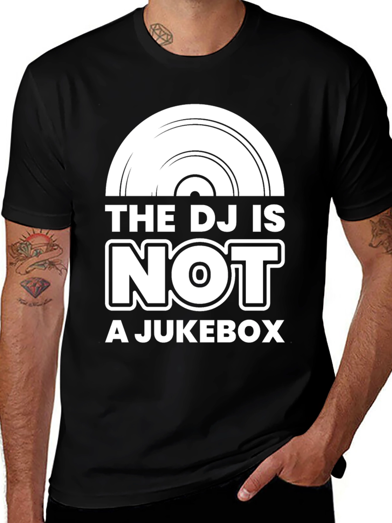 DJ Is Not A Jukebox Graphic T-Shirt