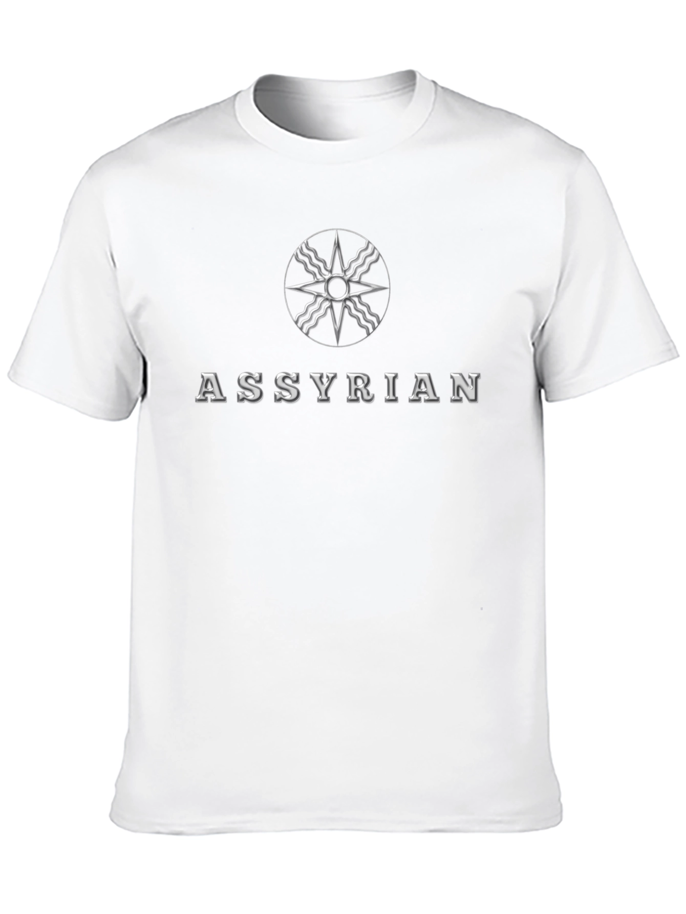 Assyrian Star T-Shirt - Black Graphic Tee