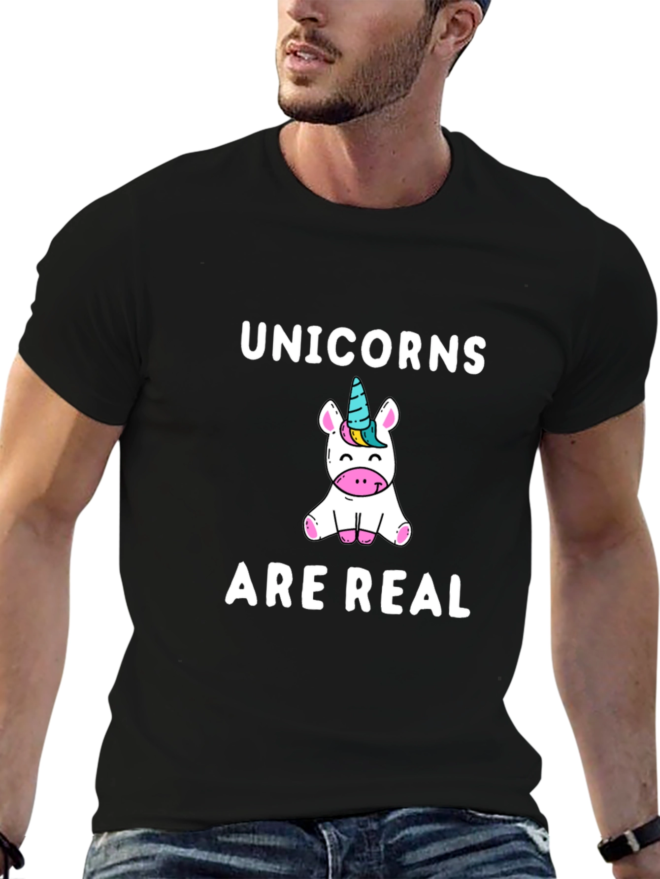 Unicorns Are Real Graphic T-Shirt