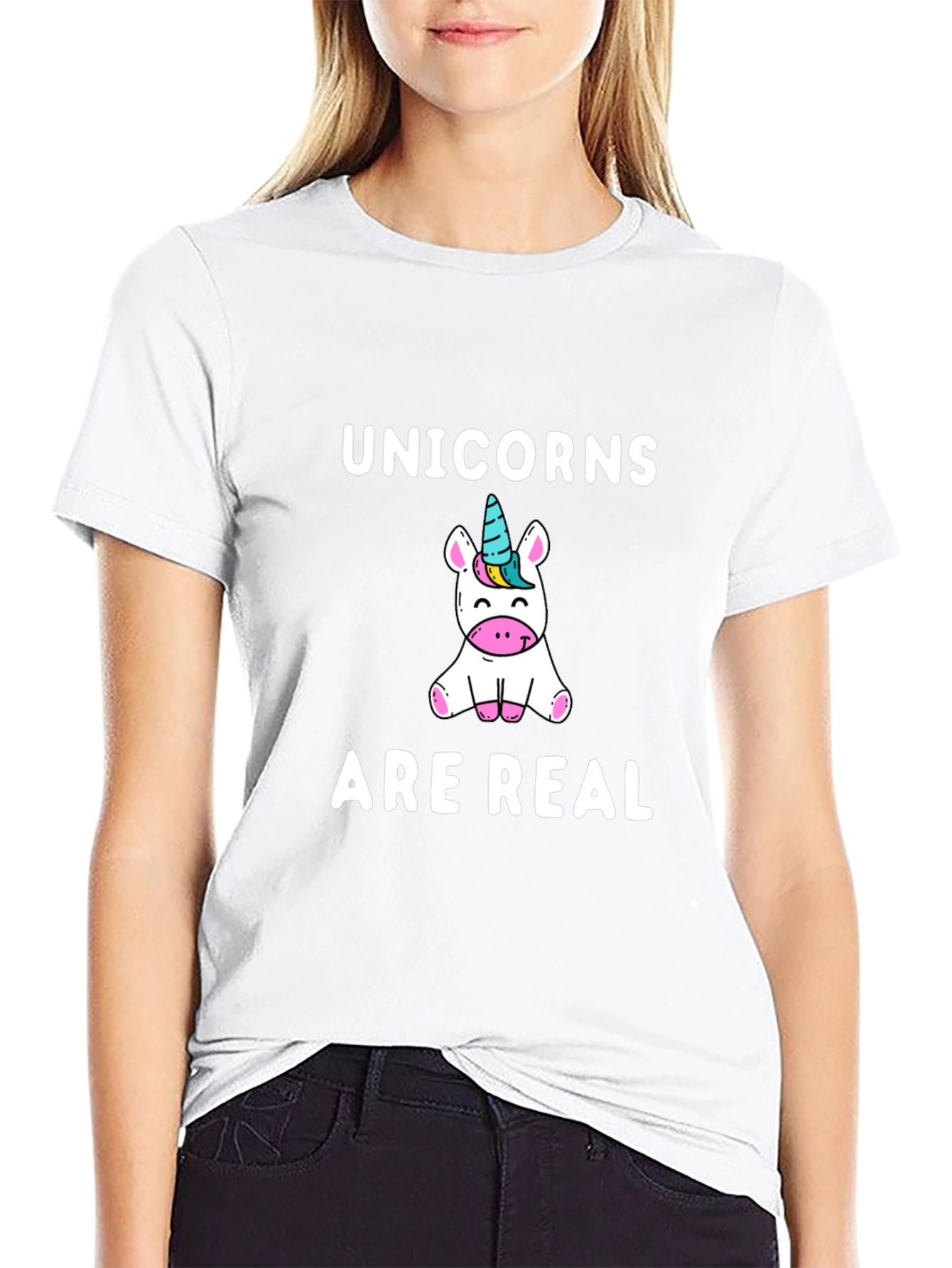 Unicorns Are Real Graphic T-Shirt