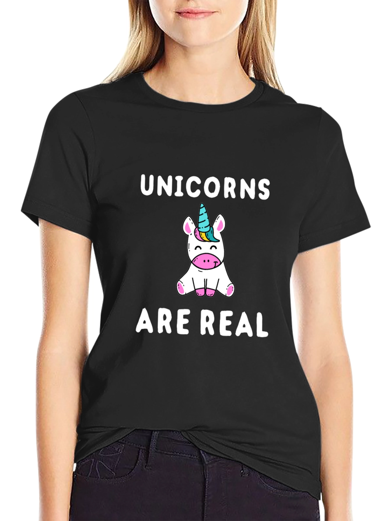 Unicorns Are Real Graphic T-Shirt