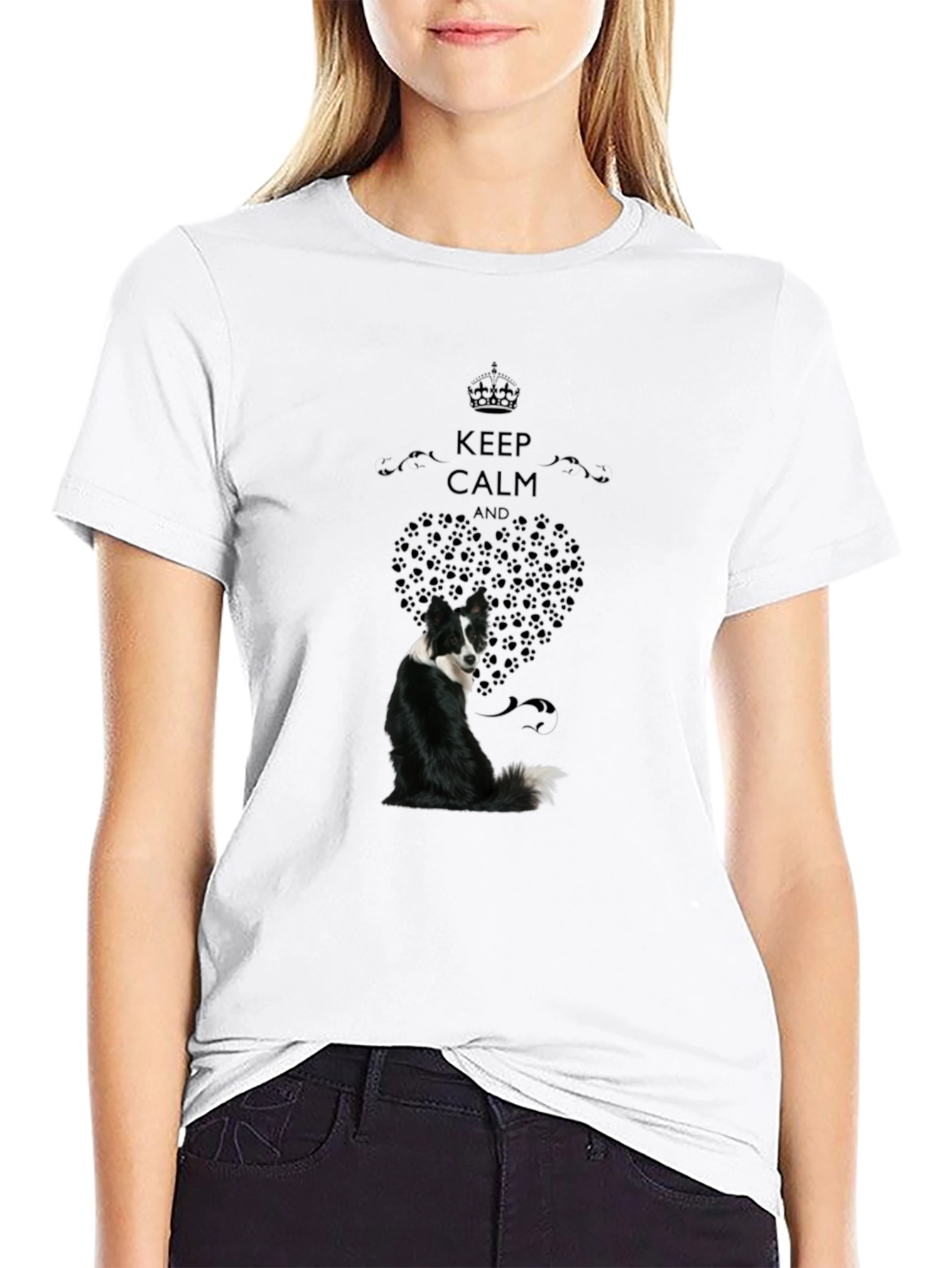 Keep Calm Border Collie T-Shirt