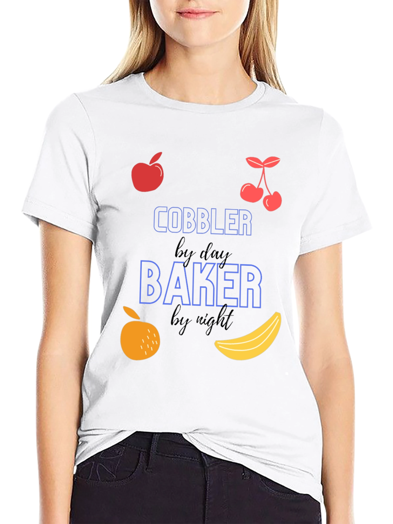 Cobbler by Day Baker by Night Graphic T-Shirt