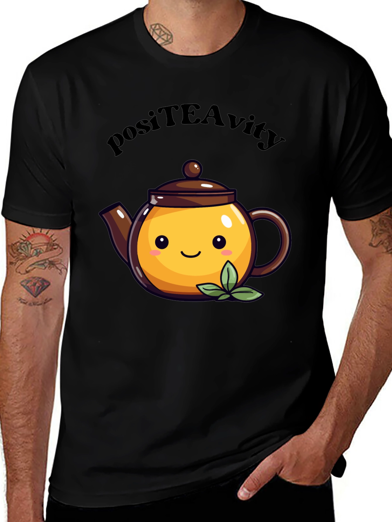 PositEAivity Black T-Shirt