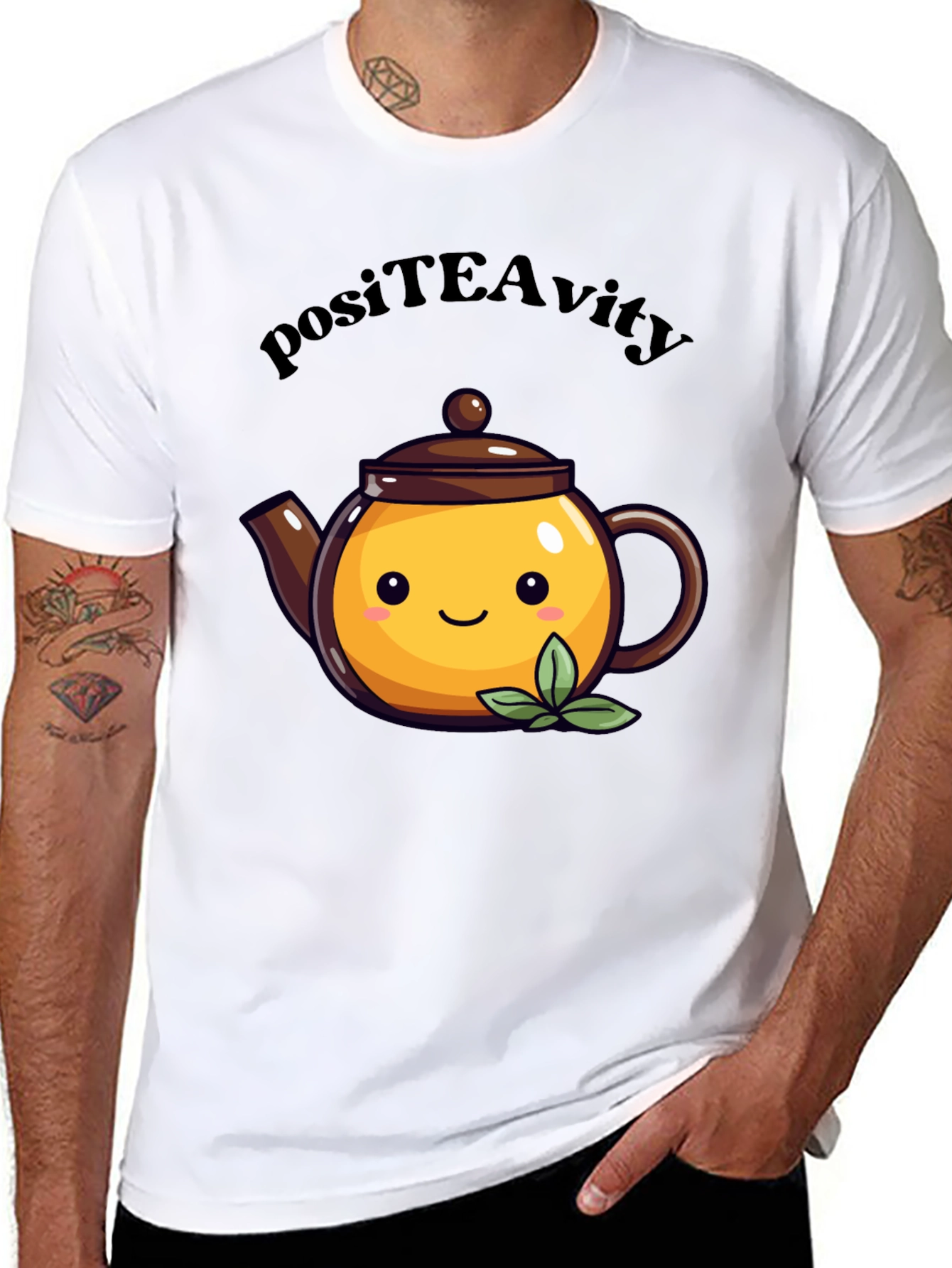 PositEAivity Black T-Shirt