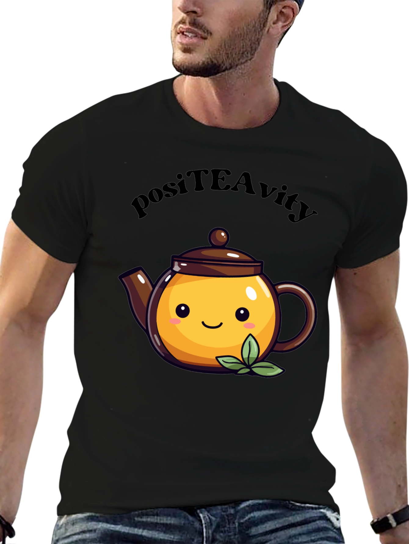 PositEAivity Black T-Shirt