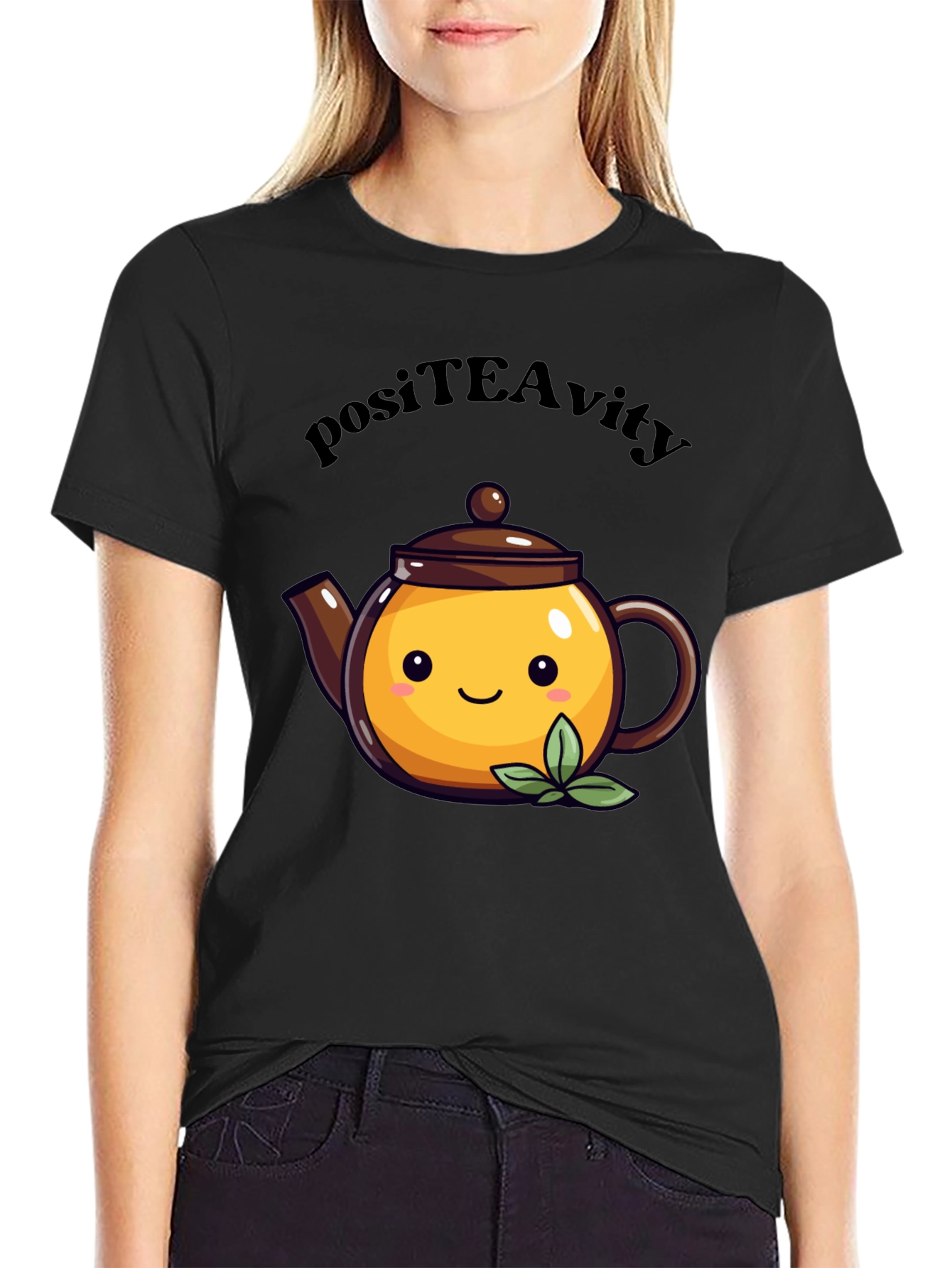 PositEAivity Black T-Shirt