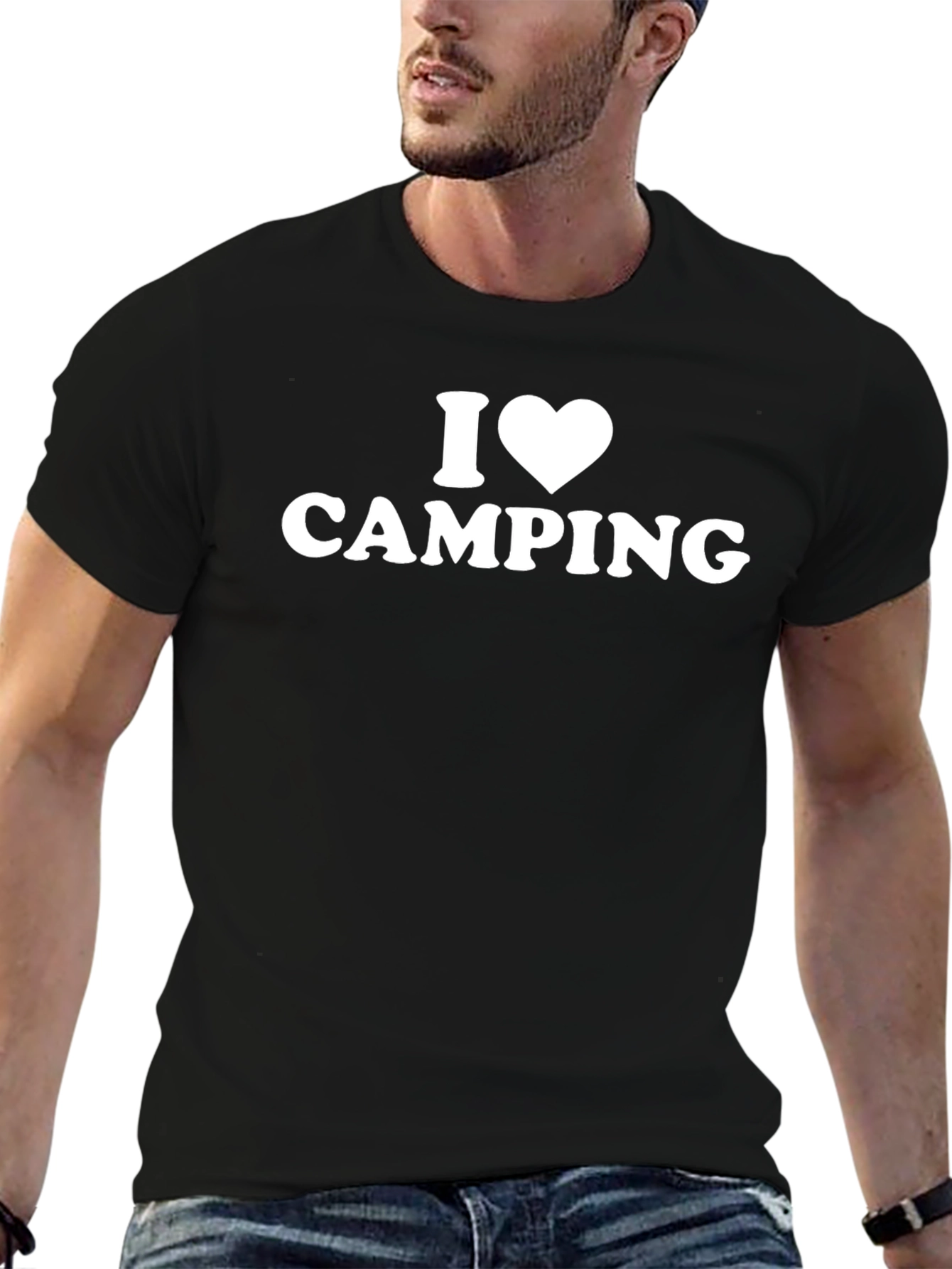 I Love Camping T-Shirt - Outdoor Adventure Tee