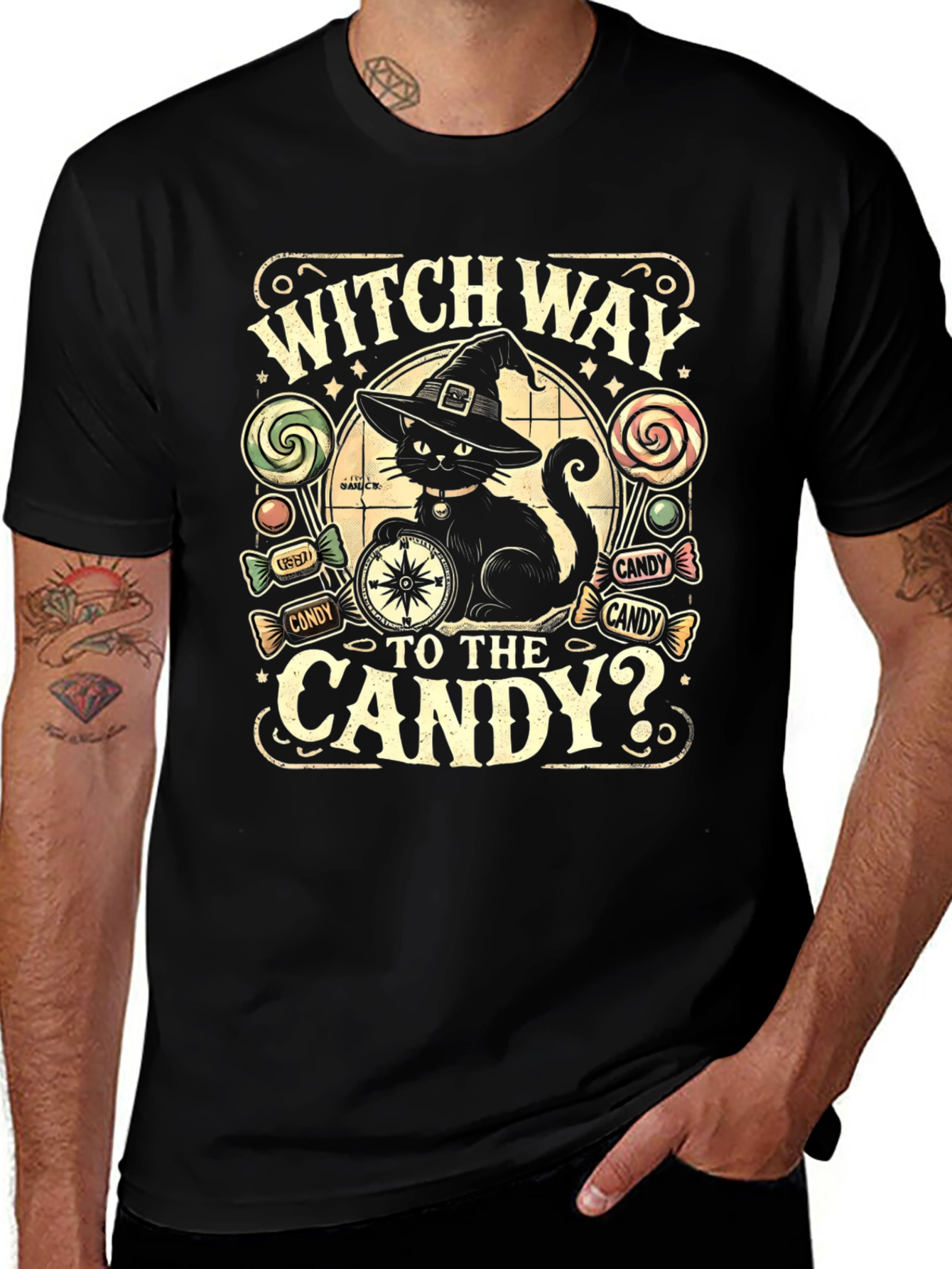 Witch Way to the Candy T-Shirt