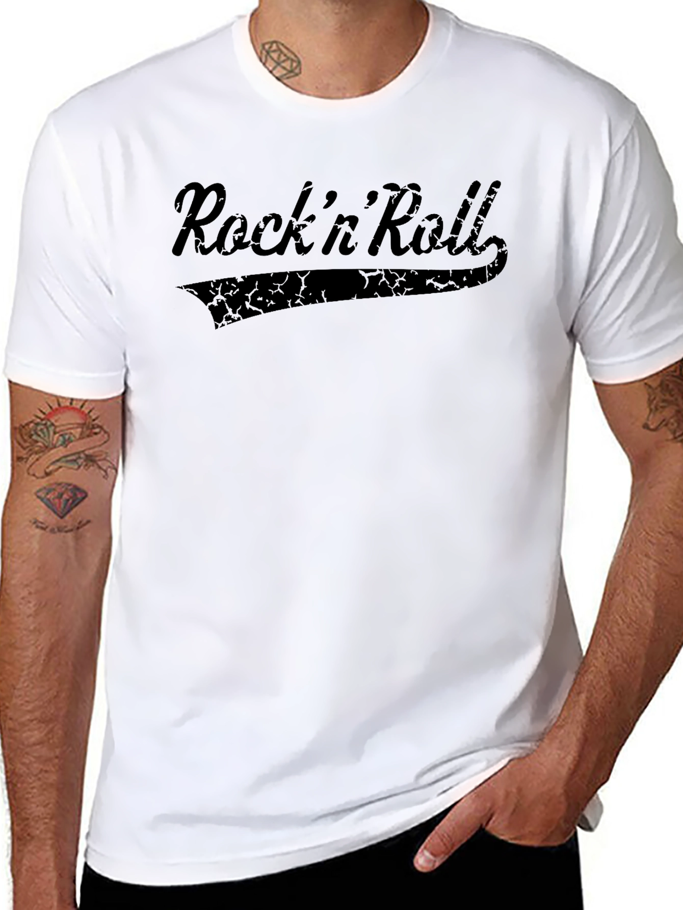 Retro RocknRoll Graphic Tee