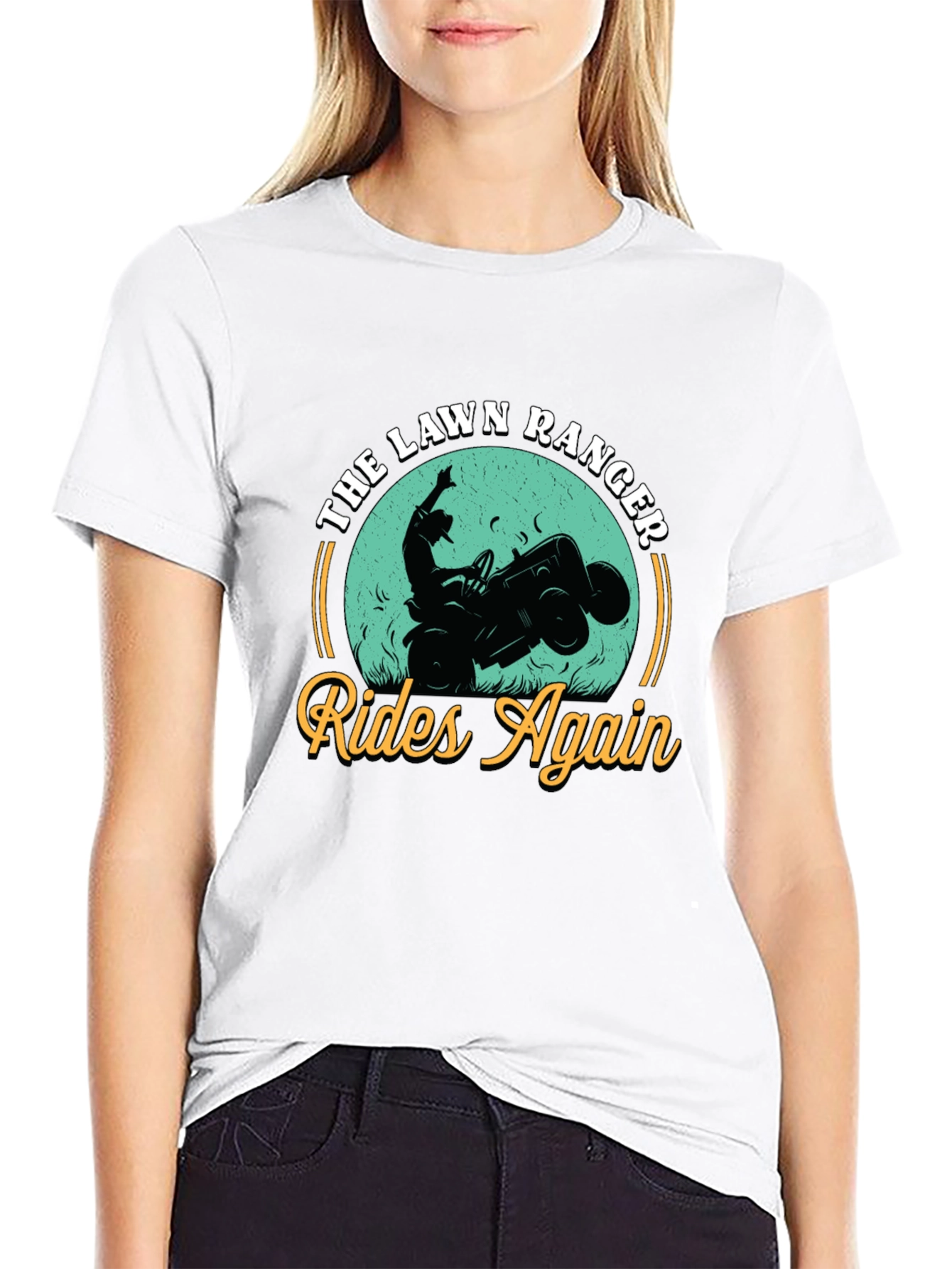 The Lawn Ranger Rides Again Graphic T-Shirt