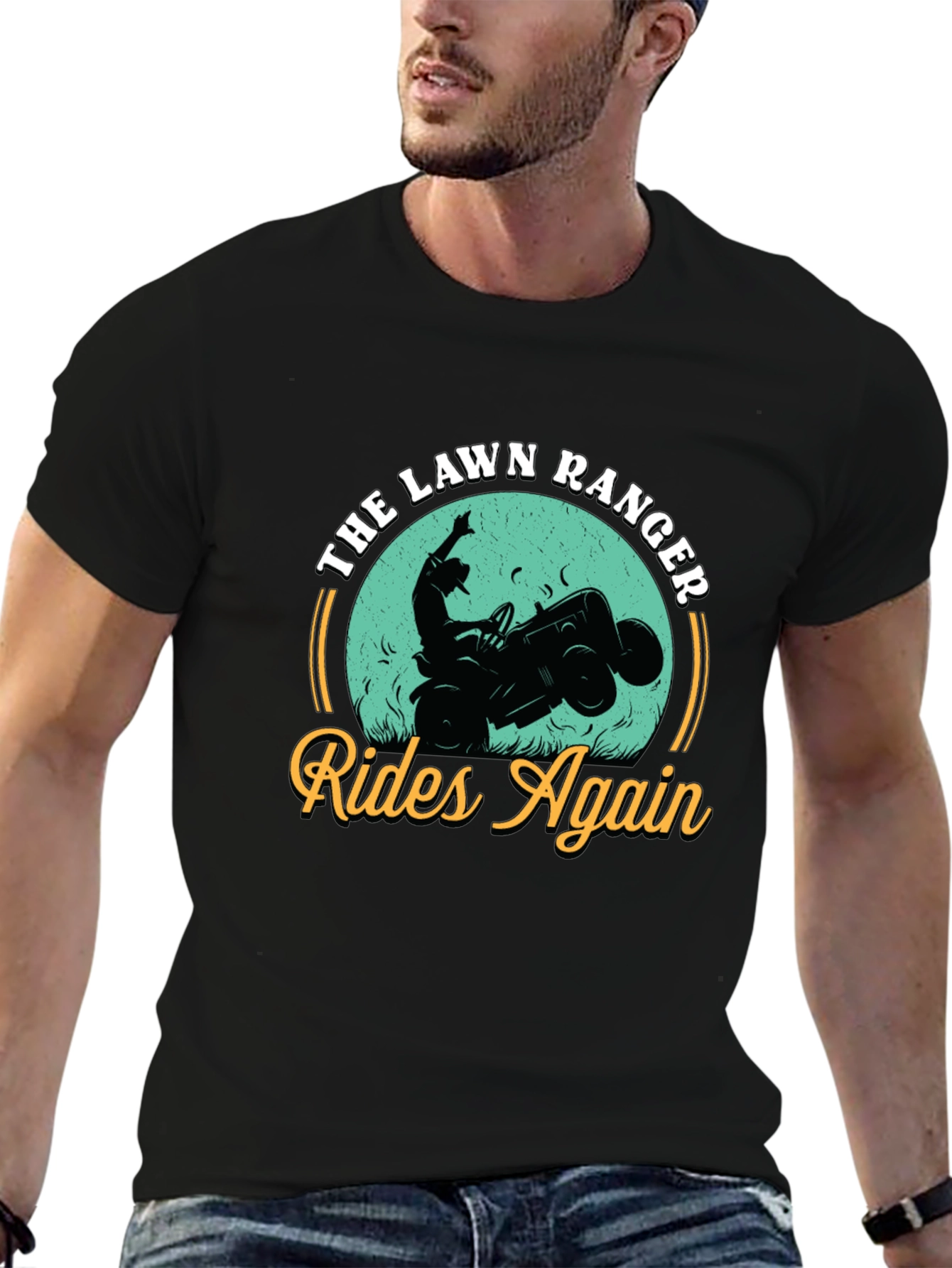 The Lawn Ranger Rides Again Graphic T-Shirt