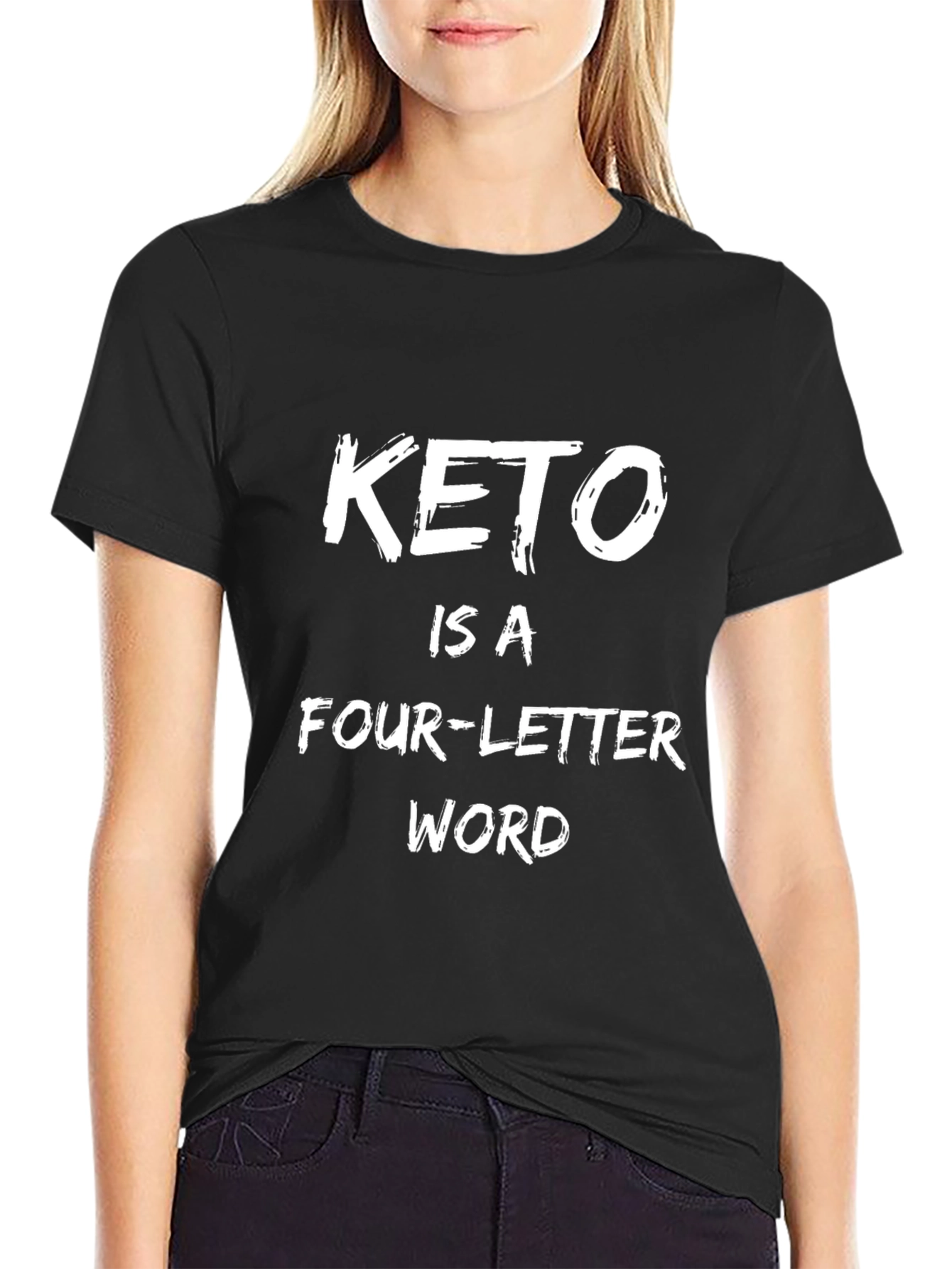 Keto Four-Letter Word Graphic Tee