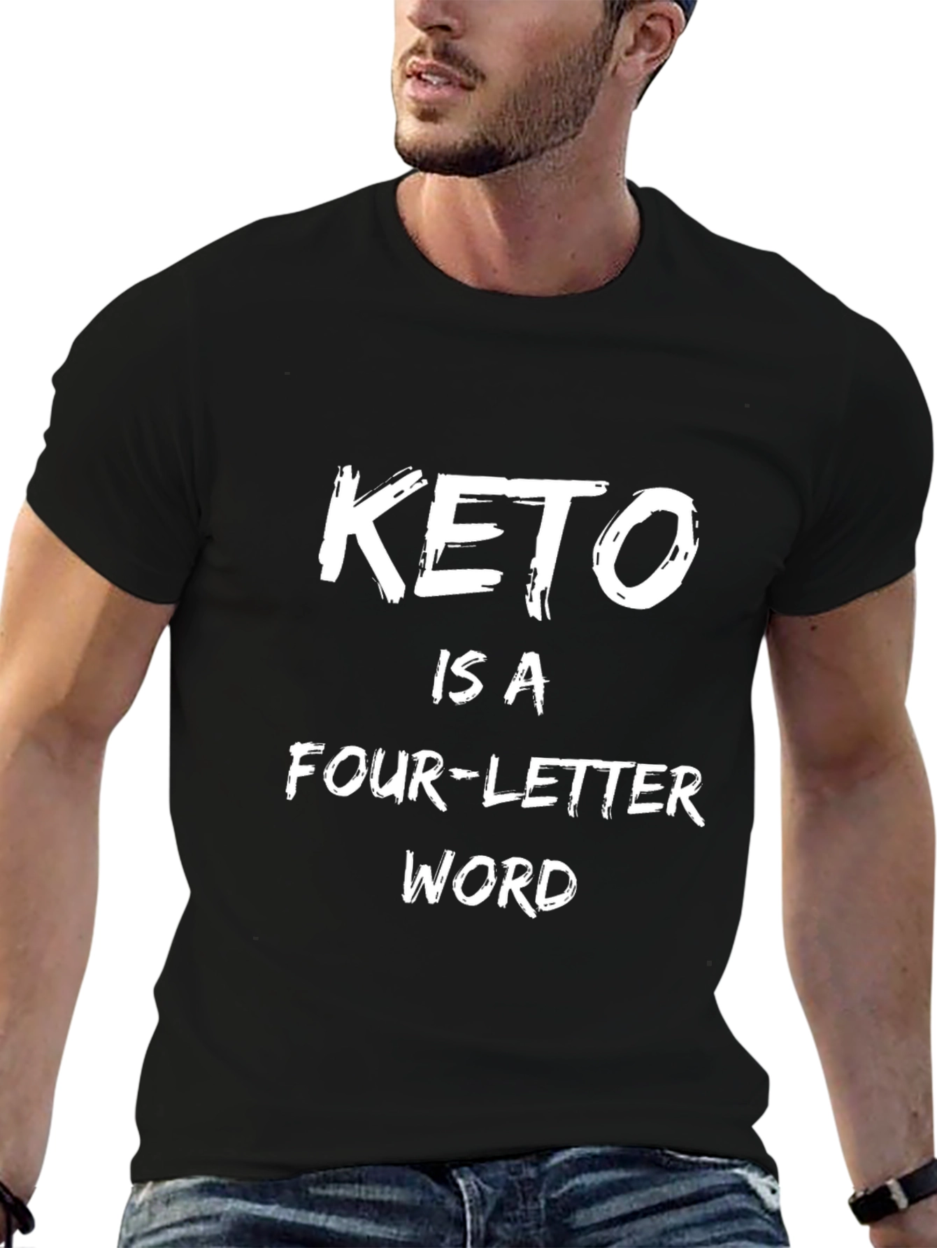 Keto Four-Letter Word Graphic Tee