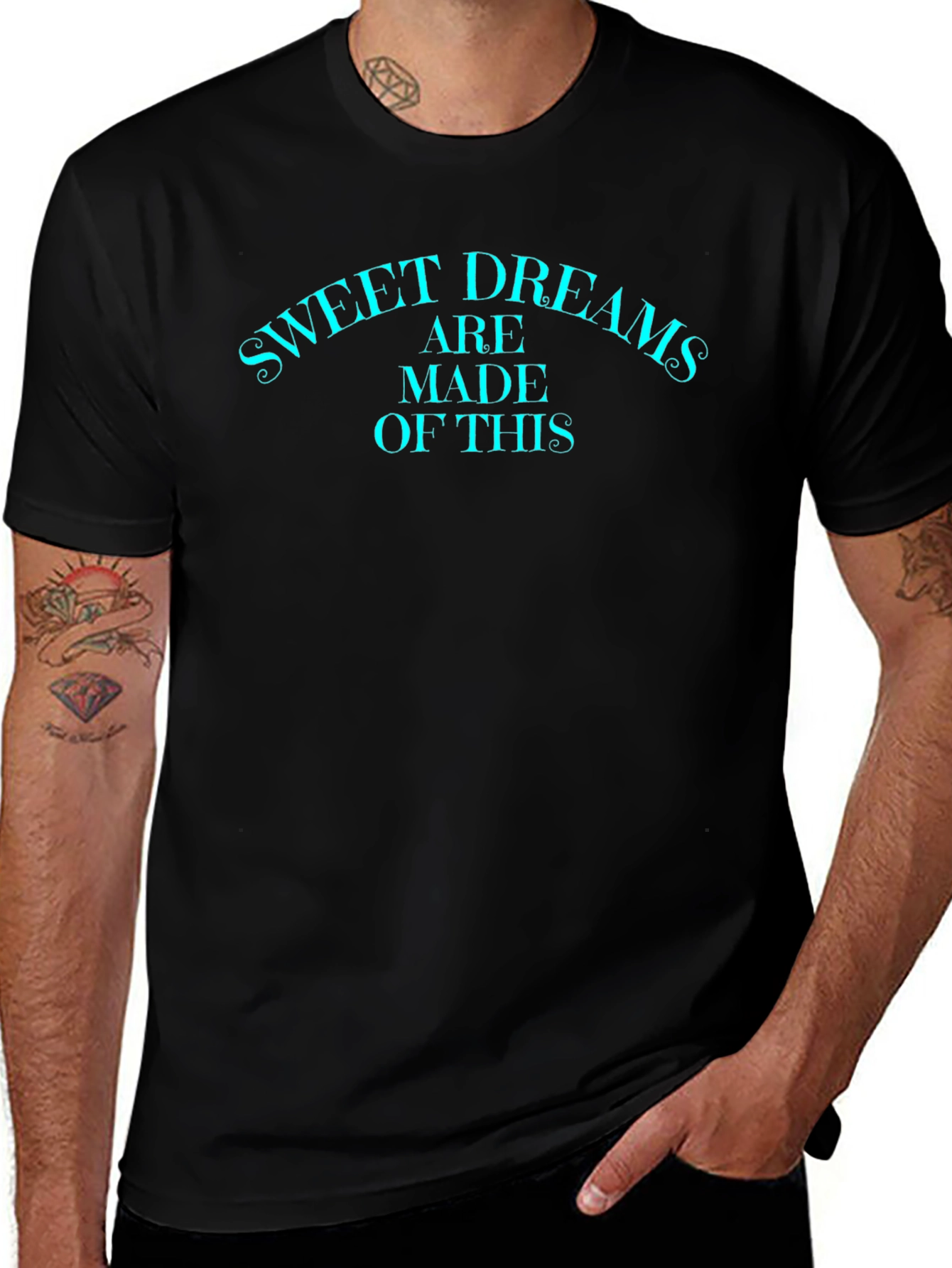 Sweet Dreams Graphic Tee - Black