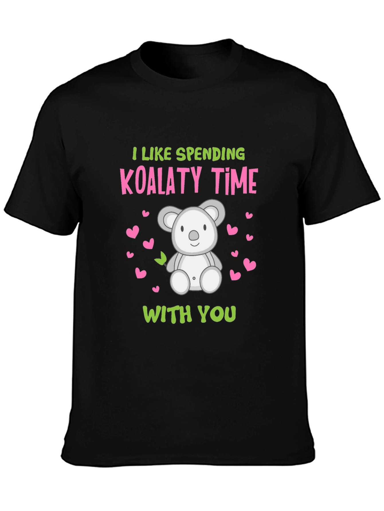 Koala-ty Time T-Shirt: Cute Koala Design