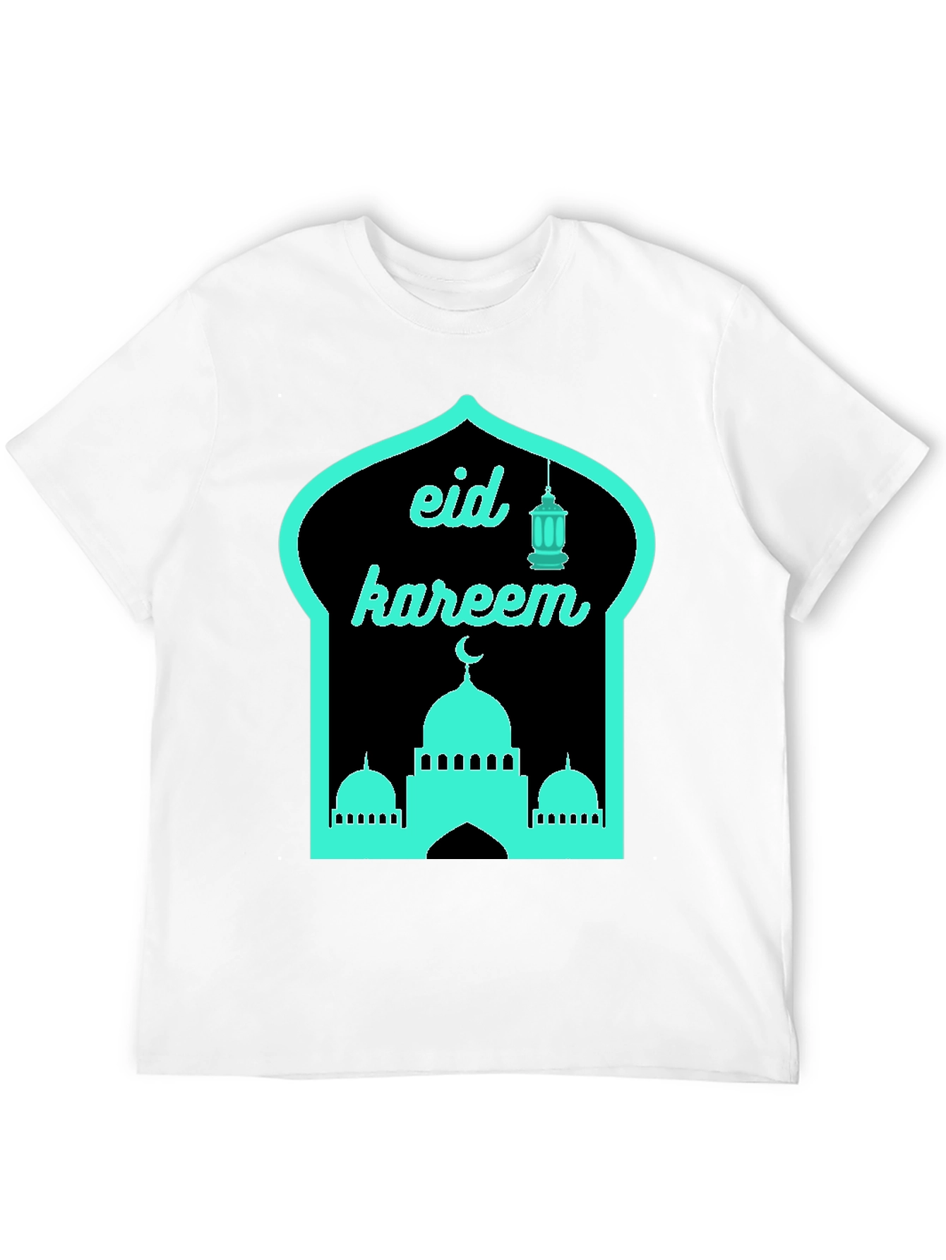 Eid Kareem T-Shirt - Mosque Lantern Design