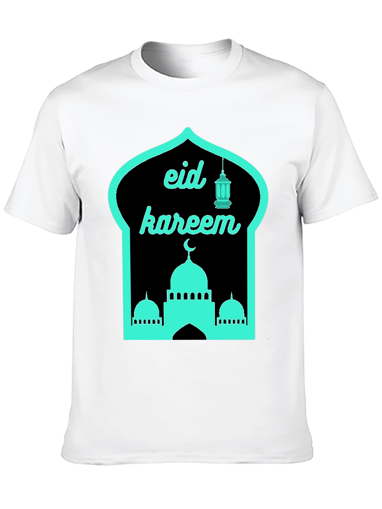 Eid Kareem T-Shirt - Mosque Lantern Design