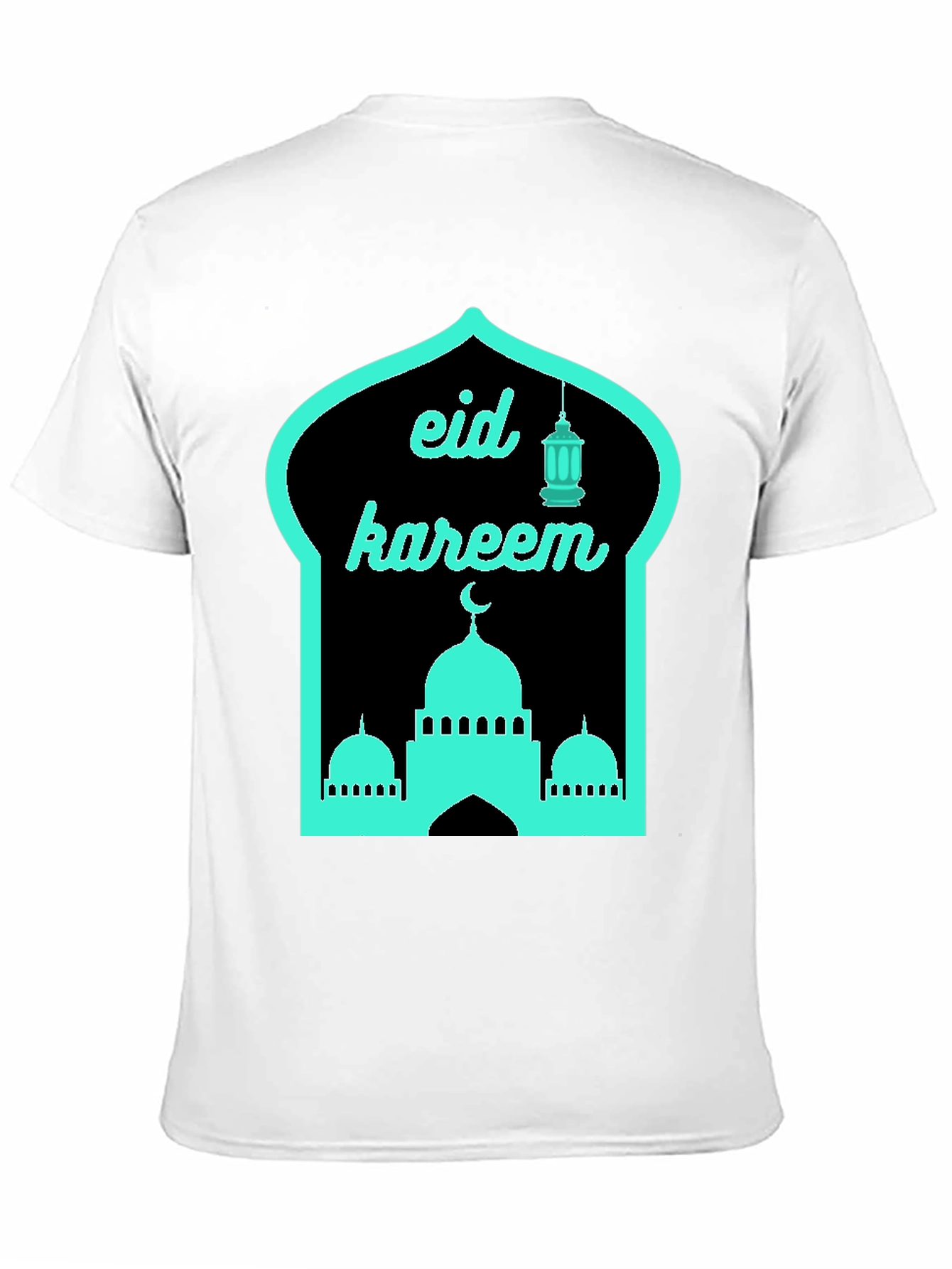 Eid Kareem T-Shirt - Mosque Lantern Design