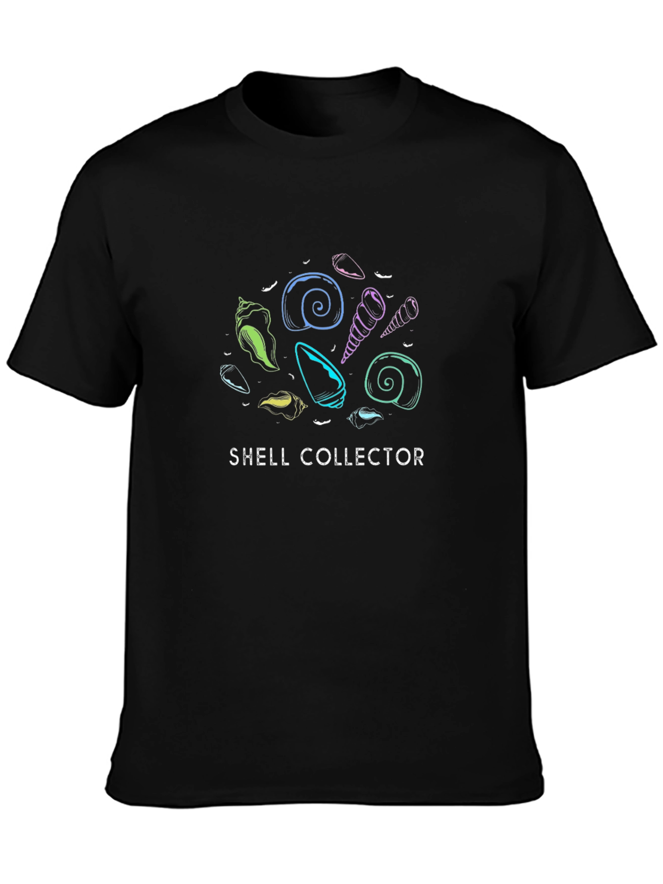 Shell Collector Graphic Tee - Black T-Shirt