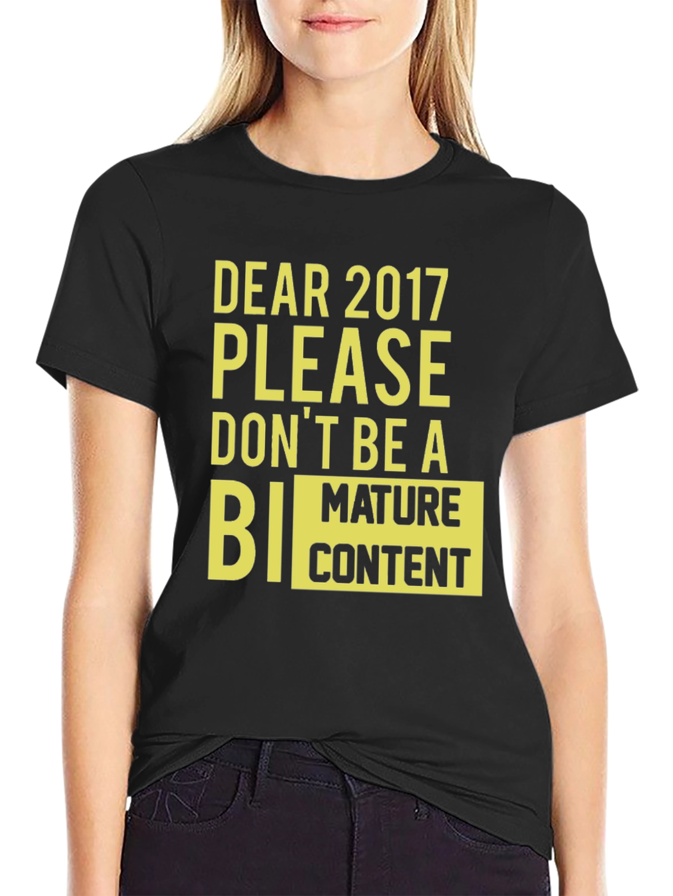 Dear 2017 Funny Graphic Tee