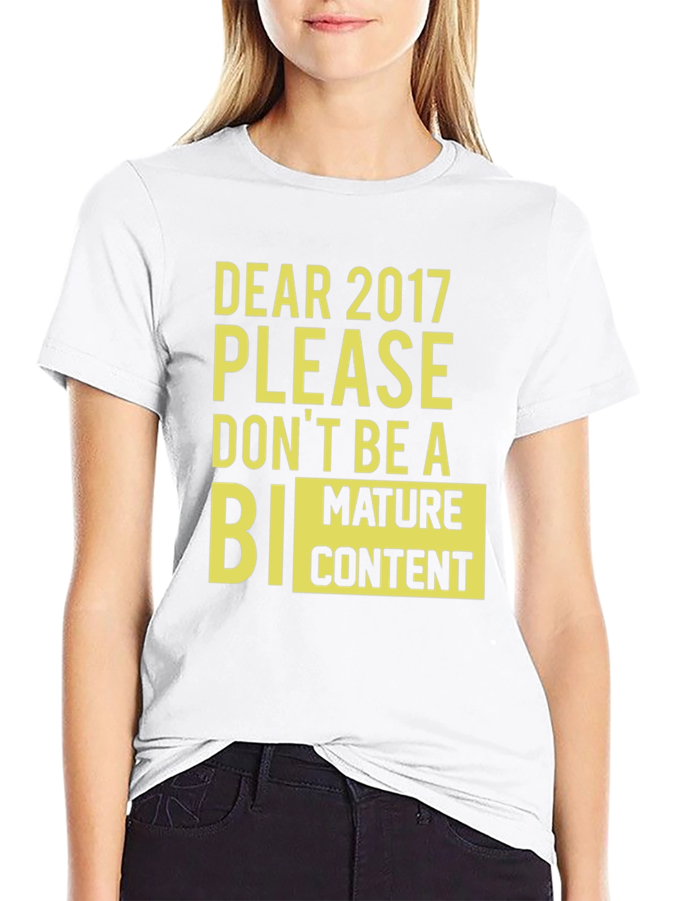 Dear 2017 Funny Graphic Tee