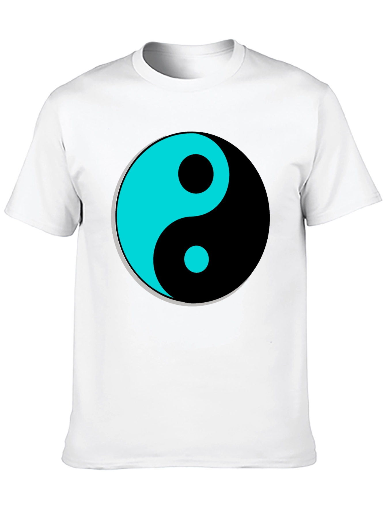 Yin Yang Graphic T-Shirt - Black Tee