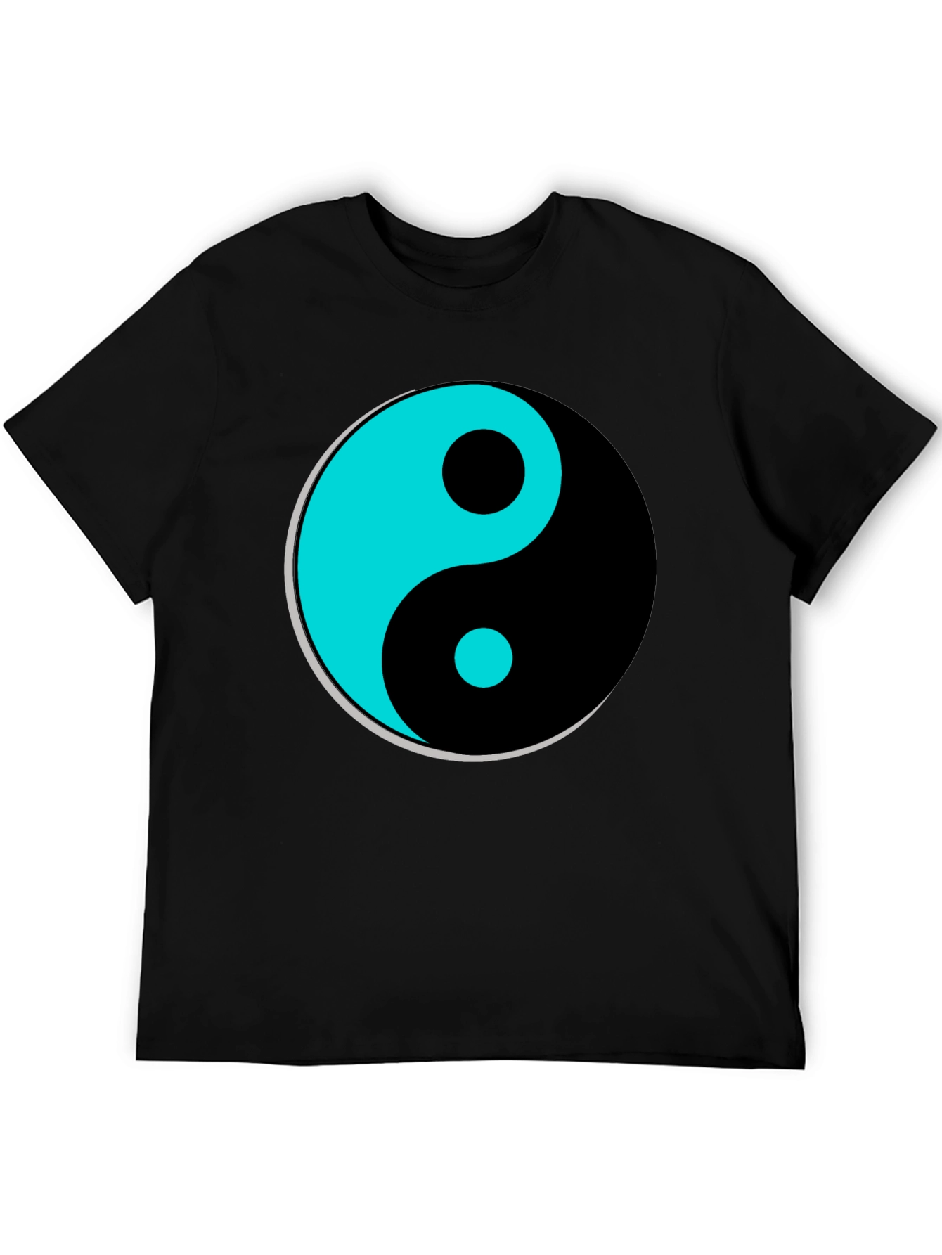 Yin Yang Graphic T-Shirt - Black Tee