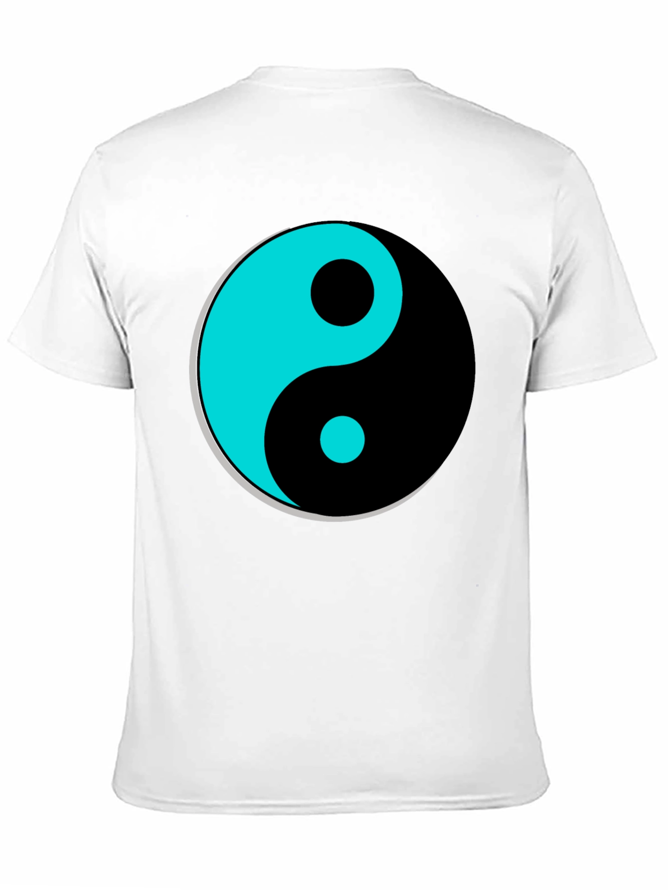Yin Yang Graphic T-Shirt - Black Tee