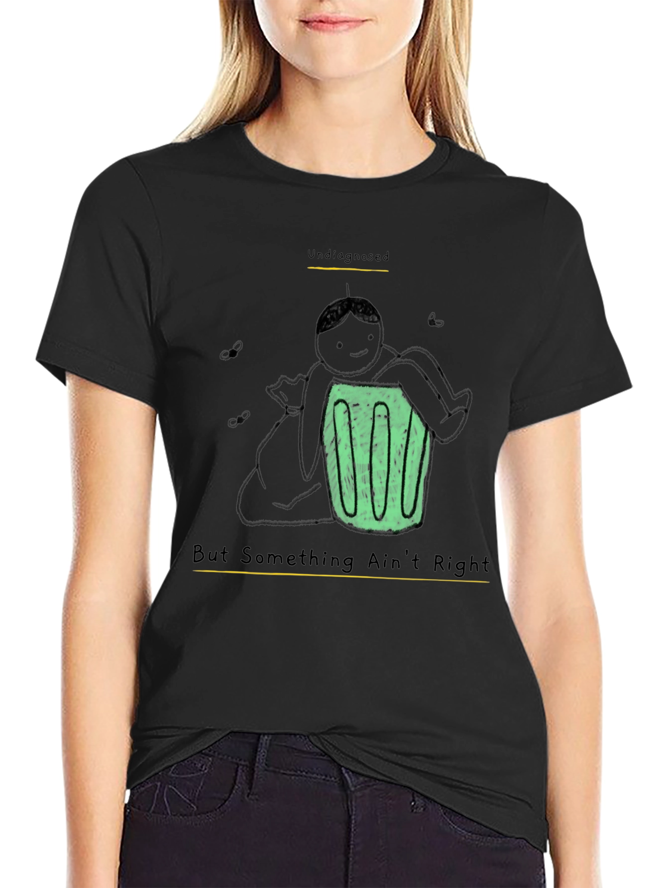 Undiagnosed Funny Graphic T-Shirt