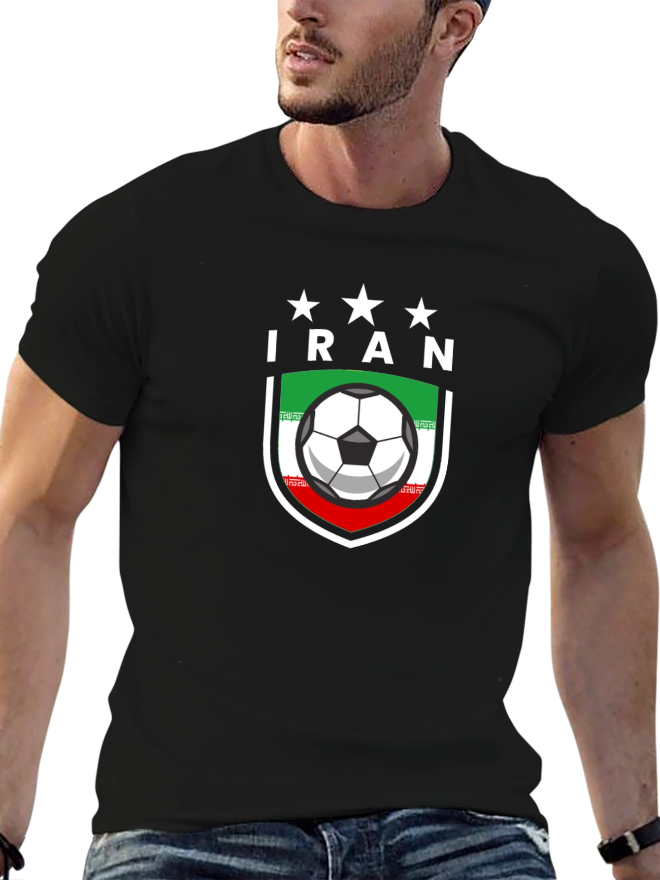 Iran Football T-Shirt - Soccer Fan Tee