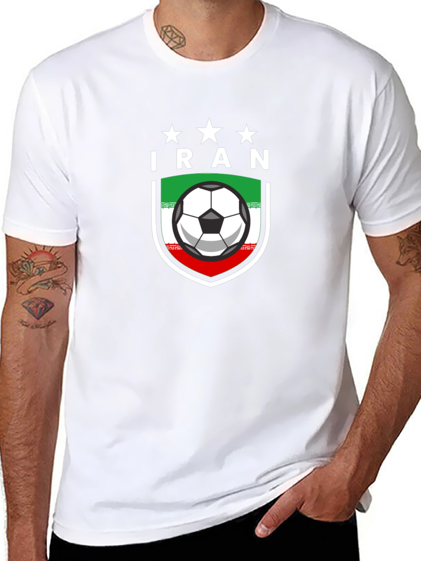 Iran Football T-Shirt - Soccer Fan Tee