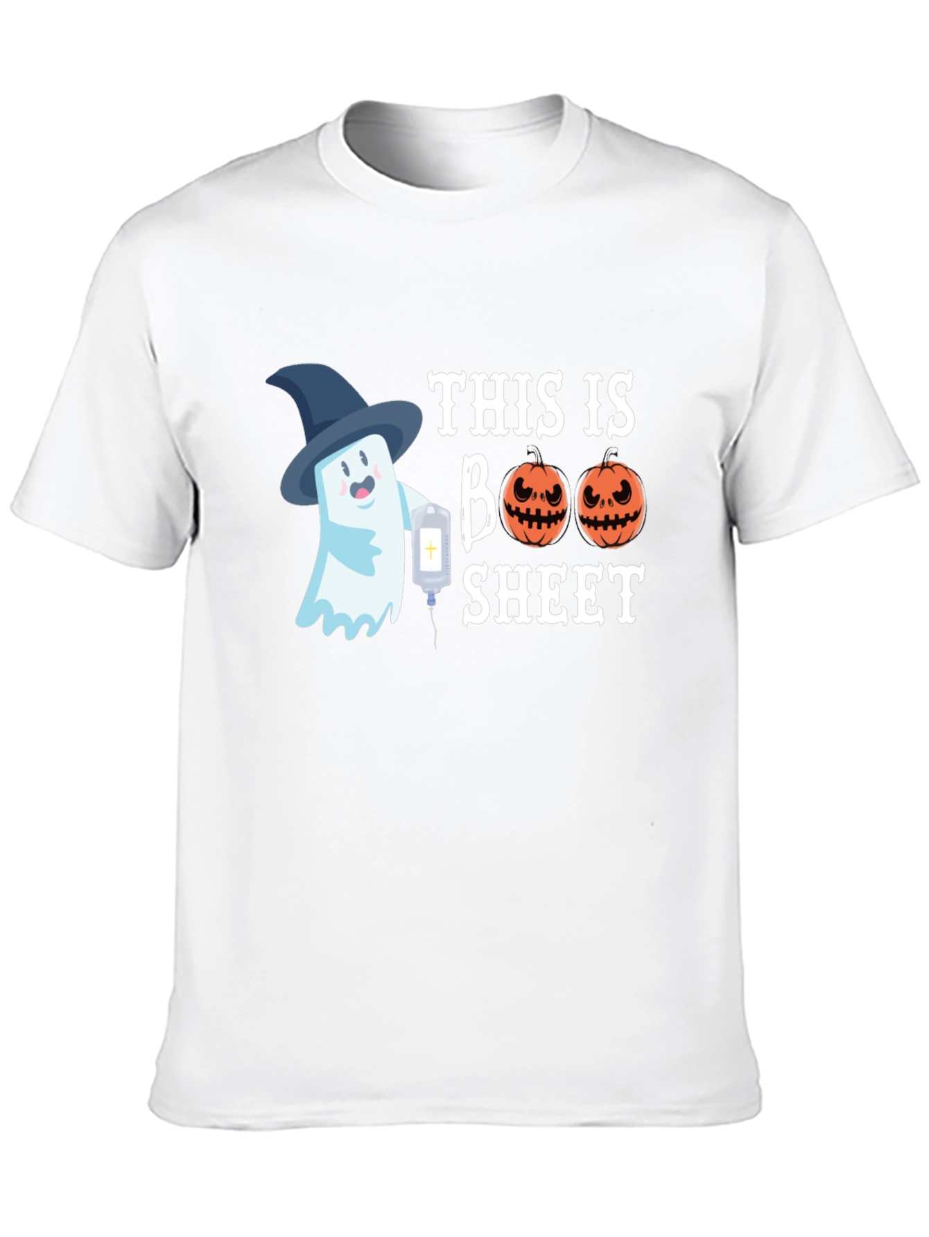 Boo Sheet Halloween Graphic T-Shirt