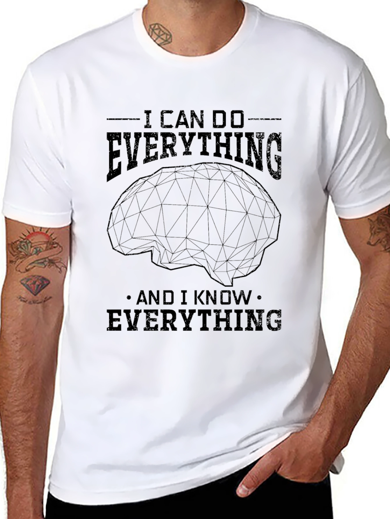 I Can Do Everything Brain T-Shirt