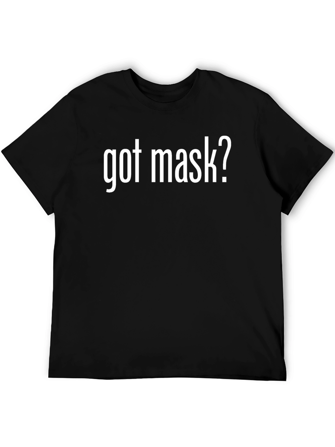 Got Mask? Black Graphic Tee