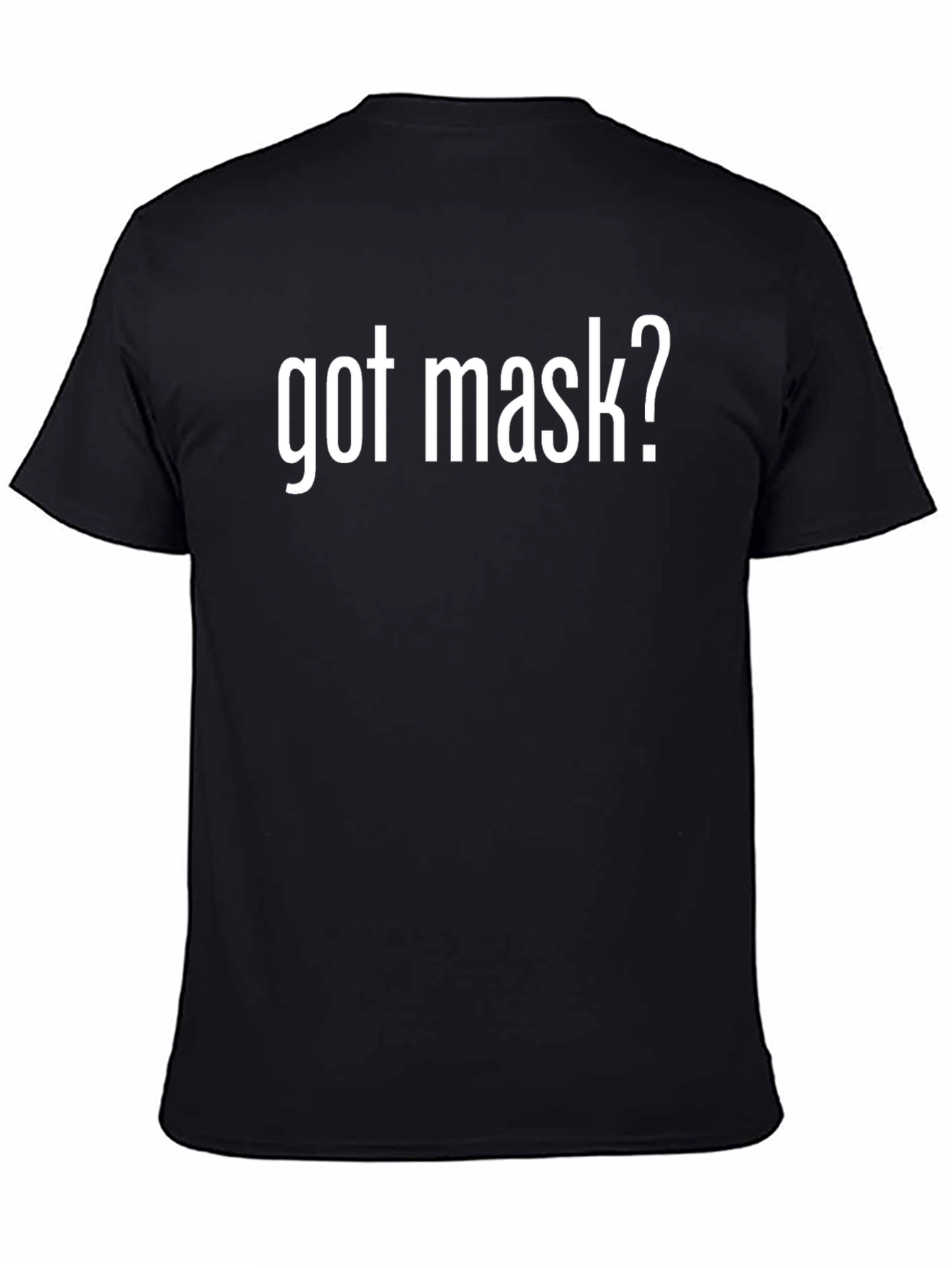 Got Mask? Black Graphic Tee
