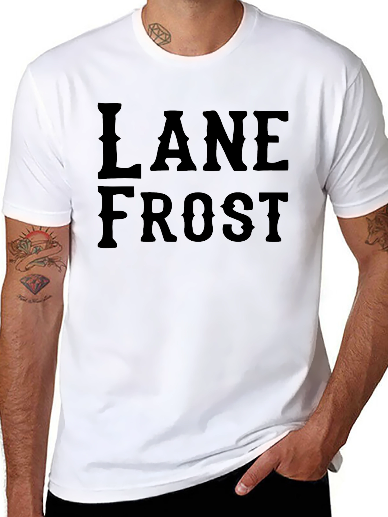 Lane Frost Graphic Tee - Black