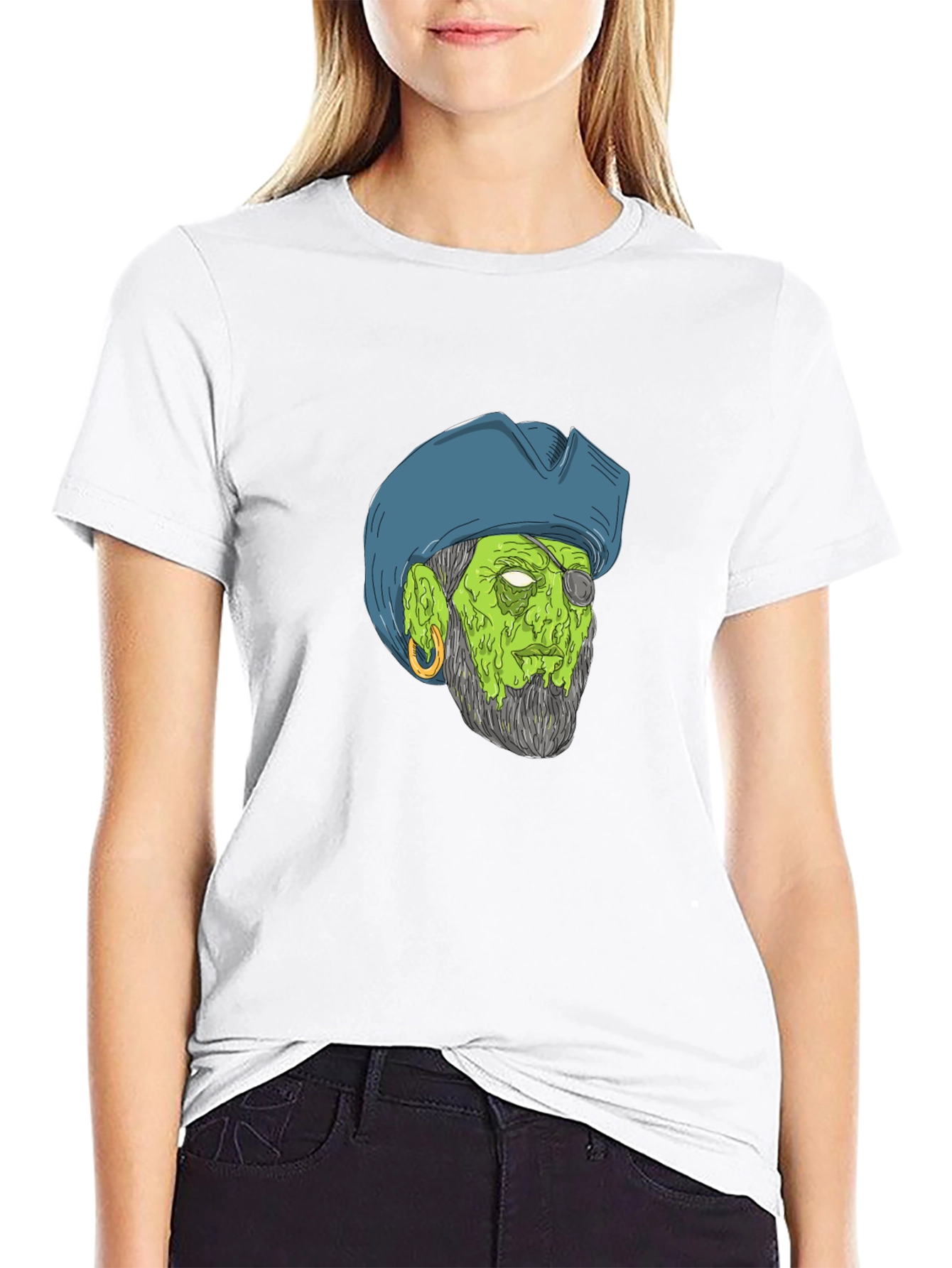Zombie Pirate Graphic Tee