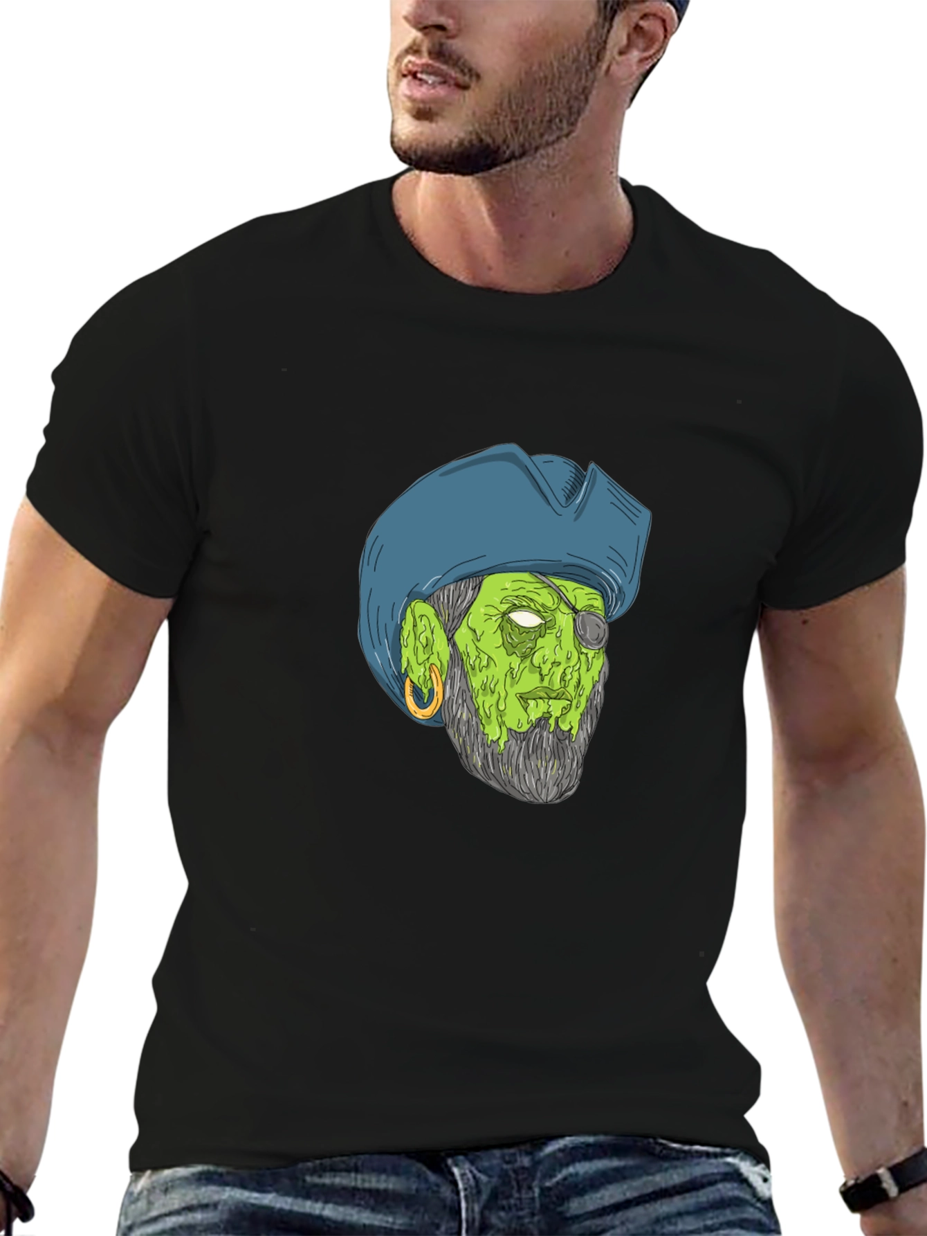 Zombie Pirate Graphic Tee