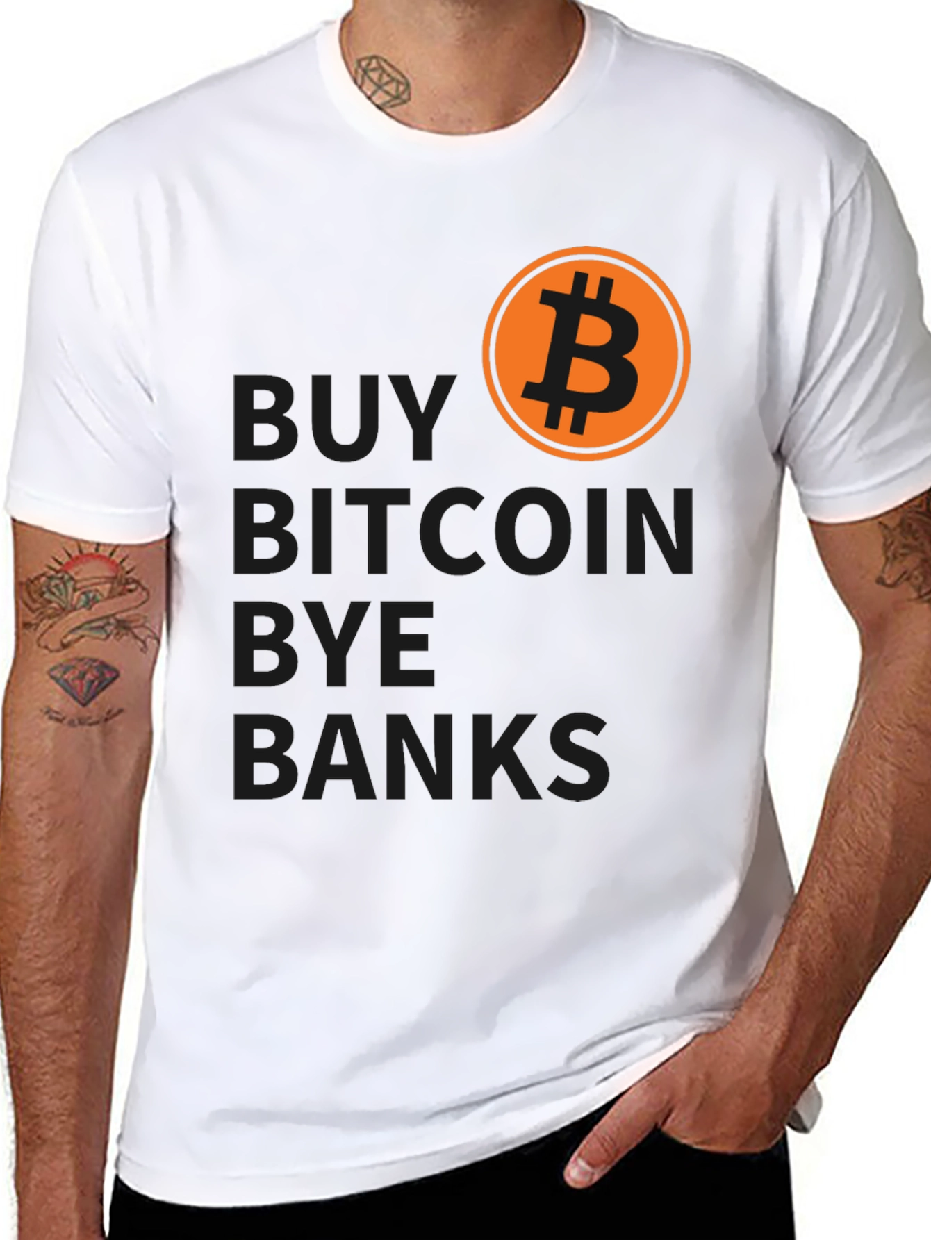 Buy Bitcoin Bye Banks T-Shirt