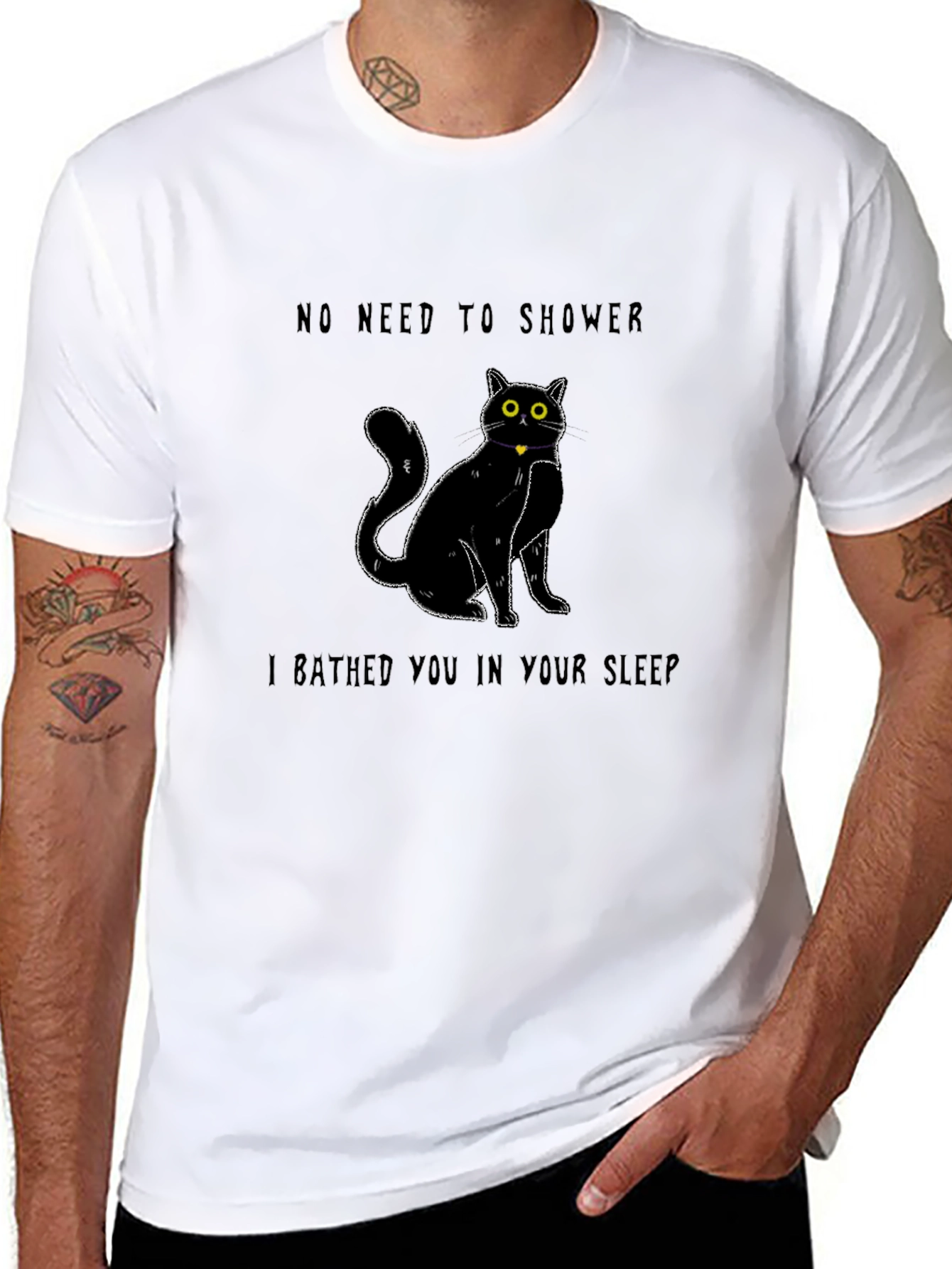 Cat Bathed You in Your Sleep T-Shirt