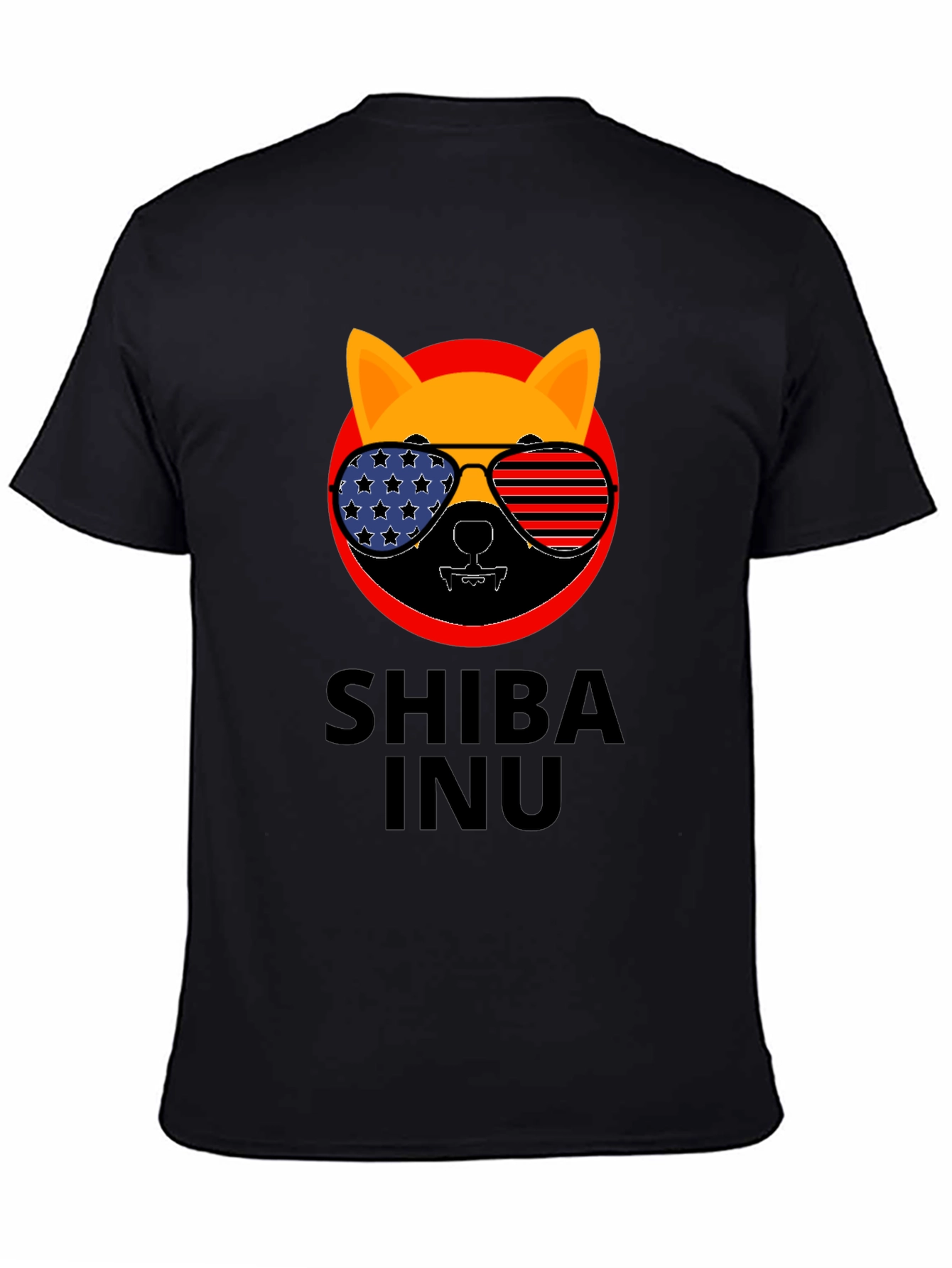 Shiba Inu T-Shirt Patriotic Design