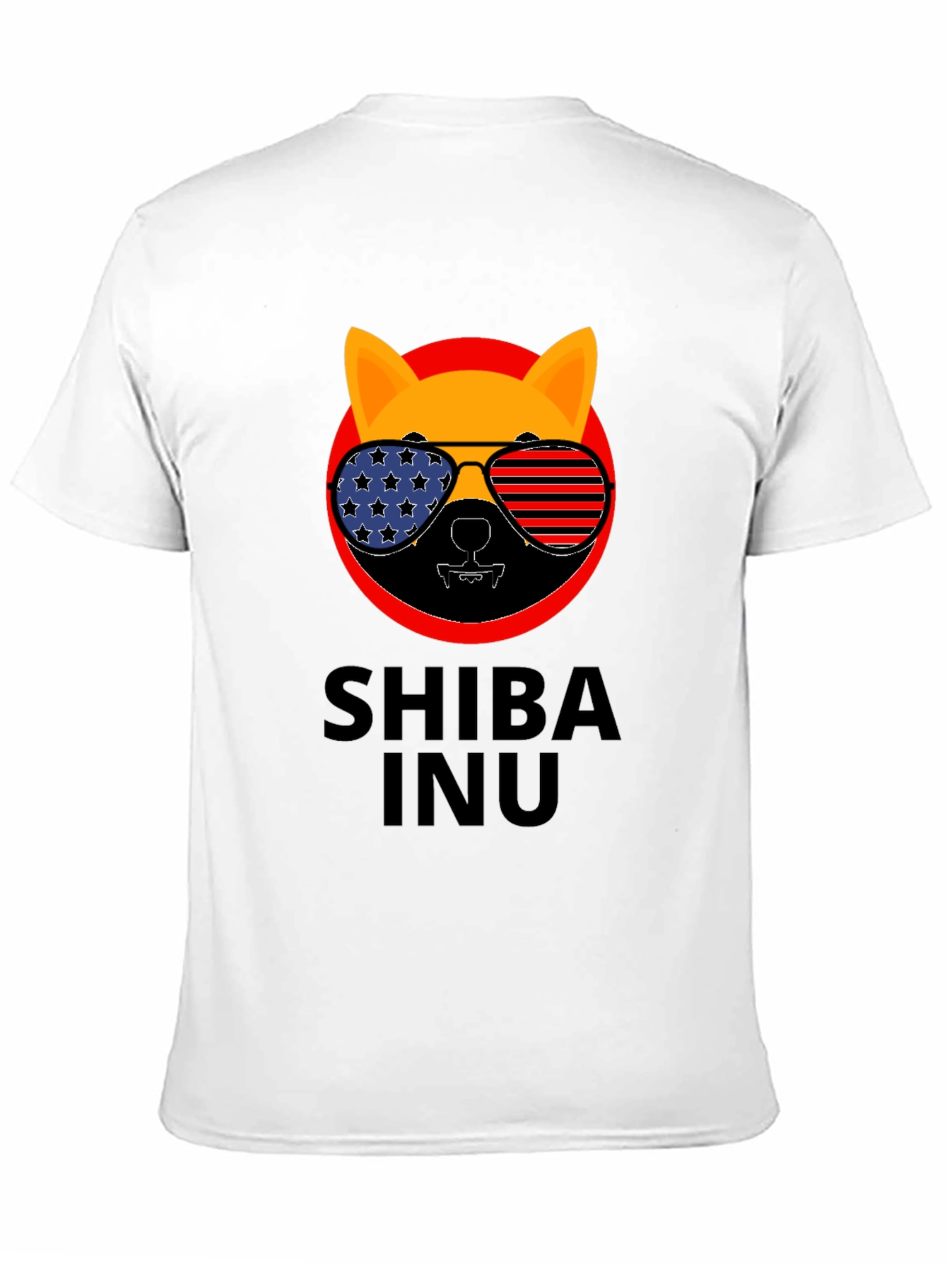 Shiba Inu T-Shirt Patriotic Design