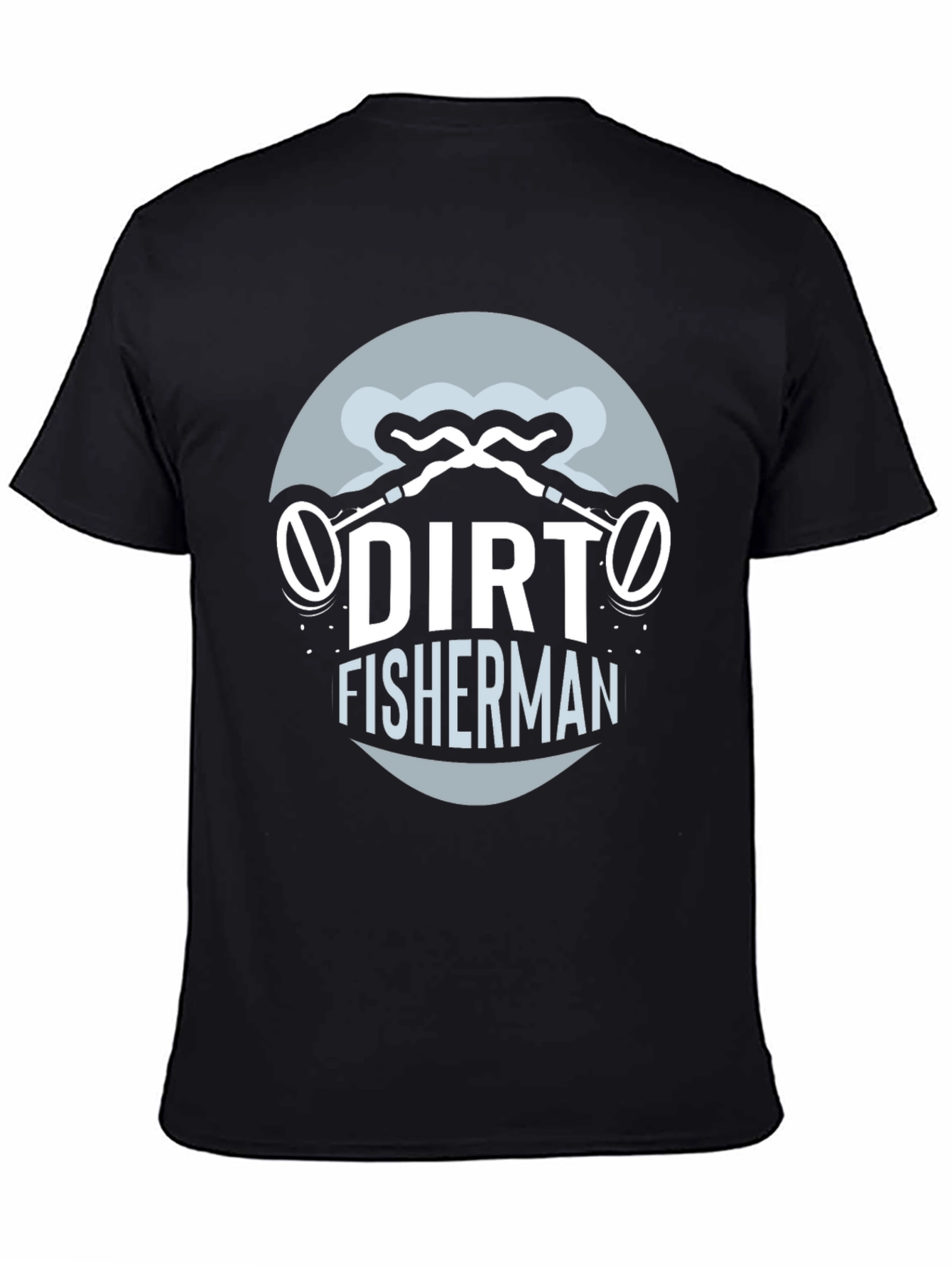Dirt Fisherman Graphic Tee - Metal Detecting T-Shirt